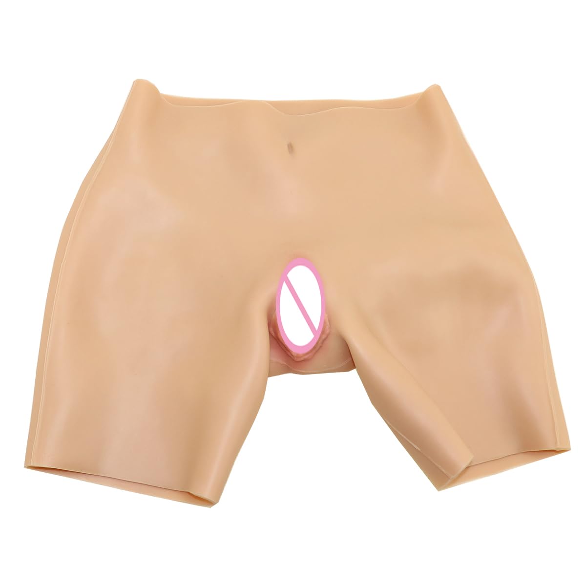 Realistic Crossdressing Briefs with Hip Enhancer & Waist Shaping - Fake Vagina & Buttocks for Cosplay, Drag Shows & Gender Transformation