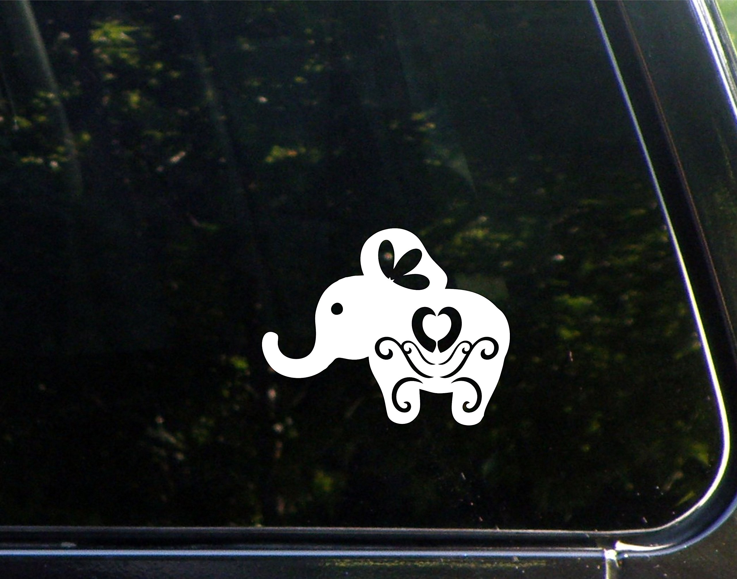 Evil Elephant Vinyl Die Cut Decal - 4.75