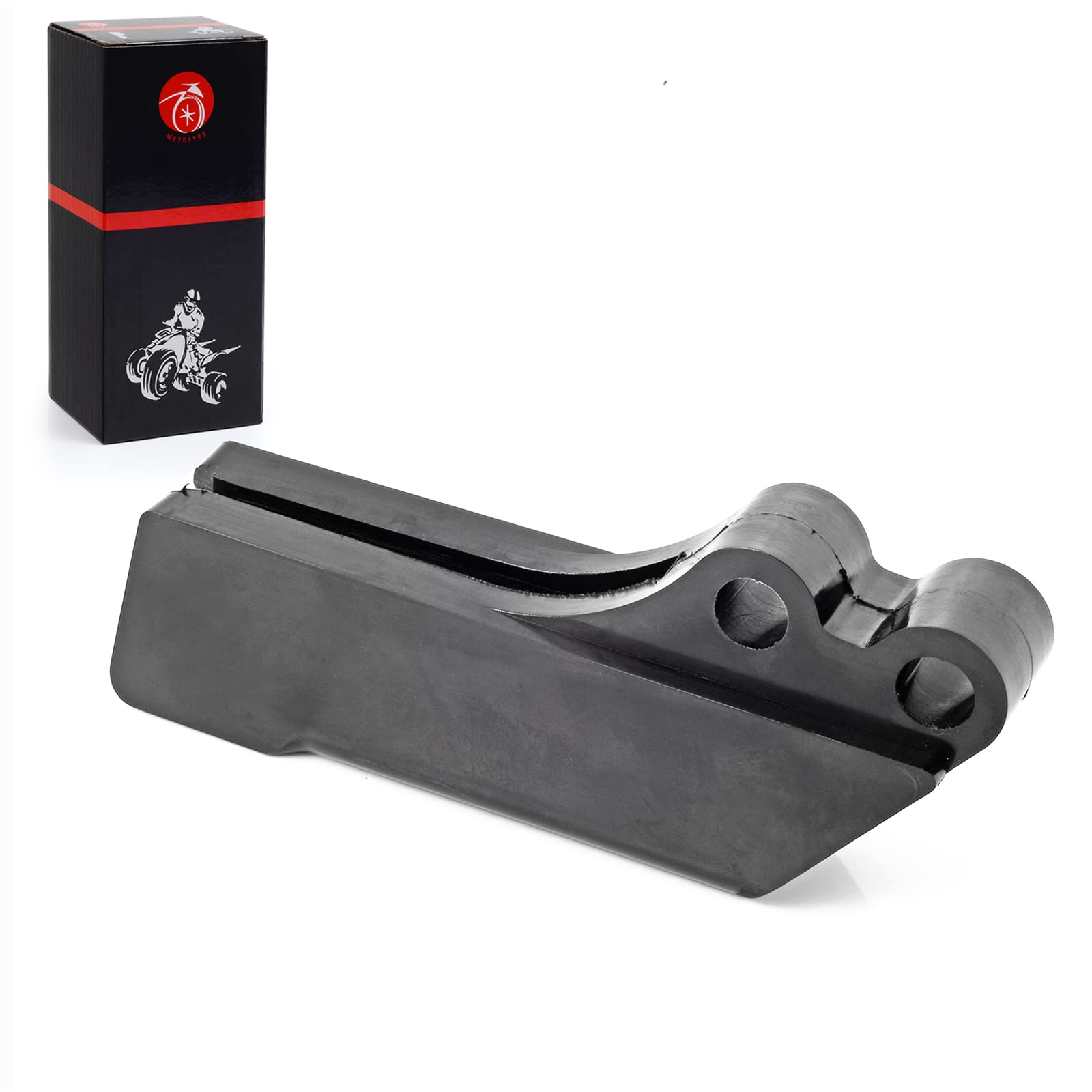 Honda CR125R CR250R CR500R Swing Arm Rear Chain Guide Slider 1990-2001 Replacement Part 52146-ML3-911 - Durable Motorcycle Chain Protector for Off-Road & Motocross Riding
