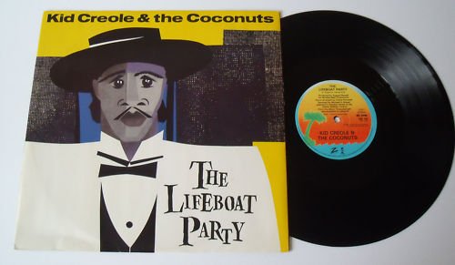 Kid Creole And The Coconuts - The Lifeboat Party Vinyl Record | Island Records | Perfect for Tropical Themed Parties & Beach Gatherings