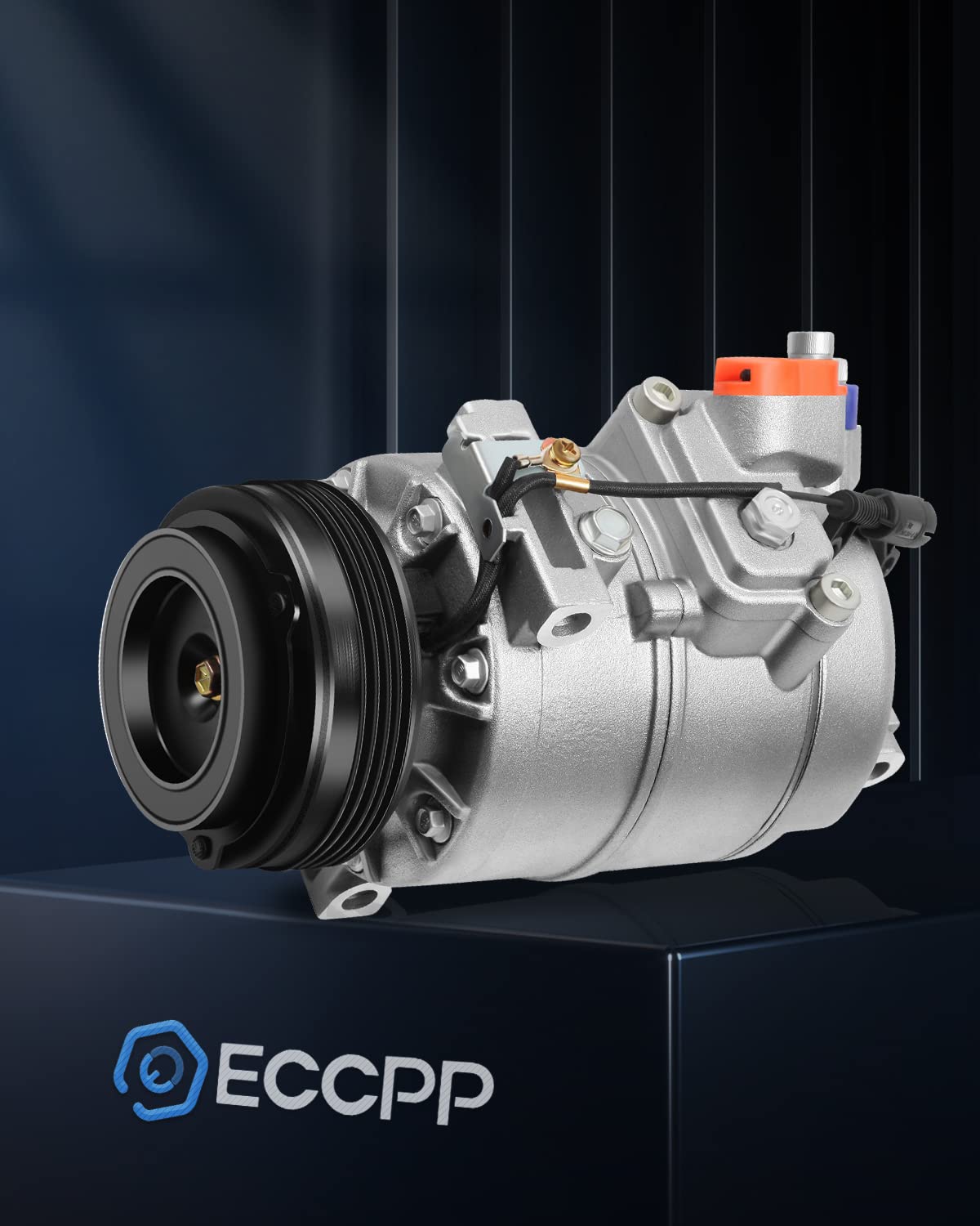 ECCPP AC Compressor Replacement for BMW X5 3.0L 2003-2006 Models - High Performance Air Conditioning Compressor Part# CSV717 - Perfect for Summer Cooling & Auto AC System Repair