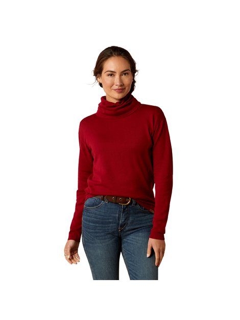 Ariat Lexi Roll Neck Sweater for Women - Soft & Warm Winter Pullover - Perfect for Casual Wear, Work & Outdoor Activities