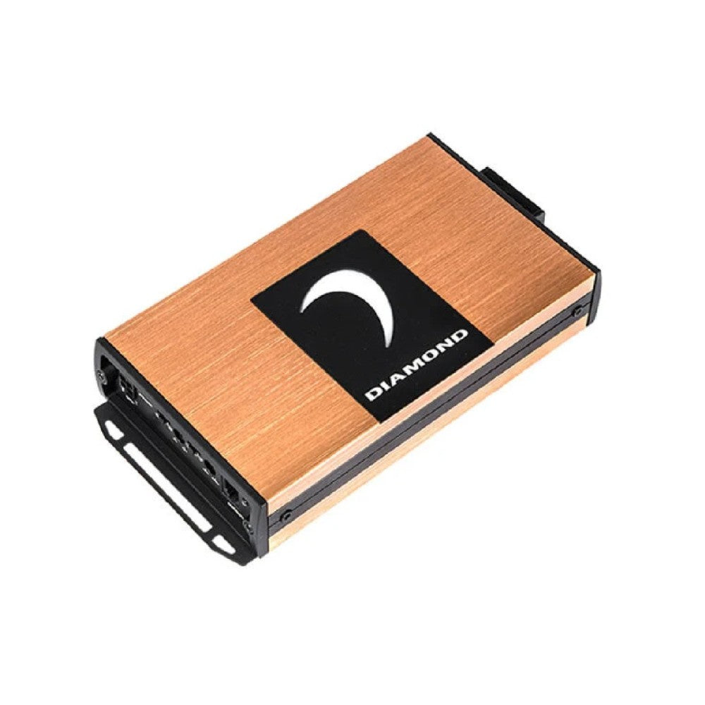Diamond Audio MICRO2V2 500W RMS 2-Channel Class D Full Range Car Amplifier - Refurbished | High Power Car Audio System for Enhanced Sound Quality | Perfect for Car Enthusiasts & Road Trips