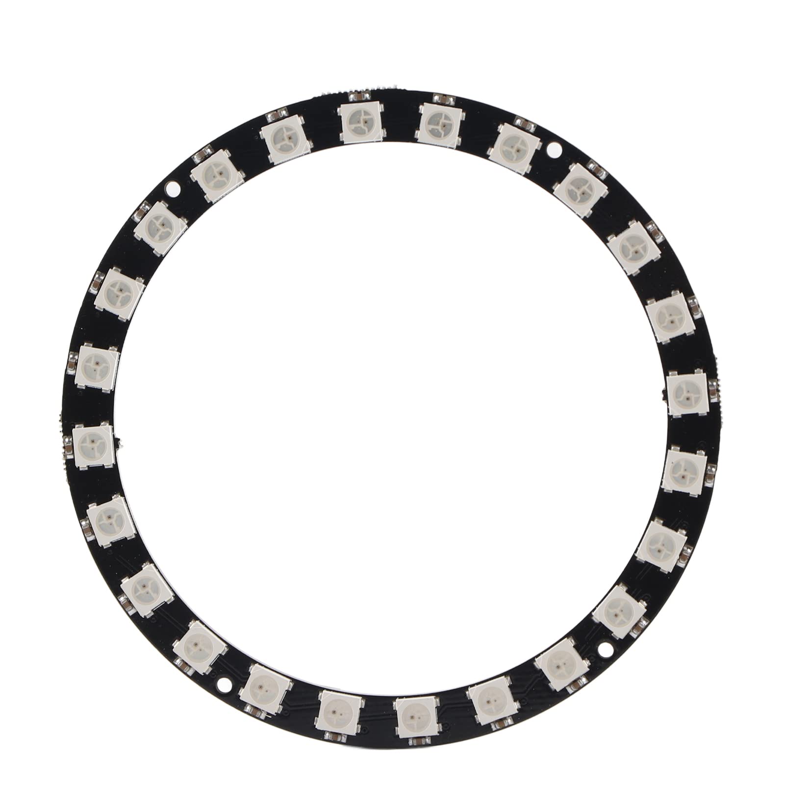 GOTOTOP 24-Bit WS2812 5050 RGB LED Ring Light with Integrated Drivers - Perfect for DIY Projects, Home Decor, and Stage Lighting