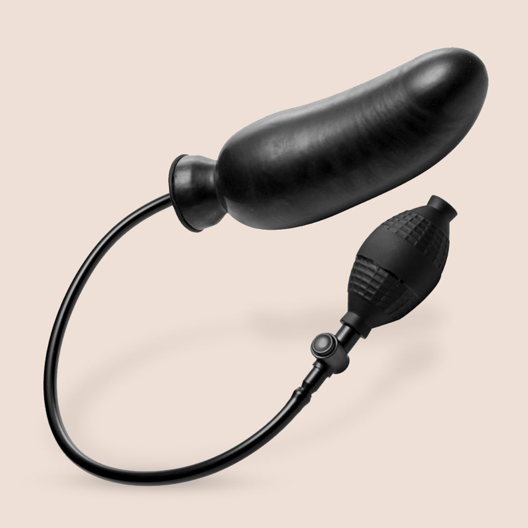 Master Series Renegade Inflatable Dildo - 7.5 Inch Semi-Realistic Design for Enhanced Pleasure | Perfect for Couples Play & Solo Adult Toys Collection