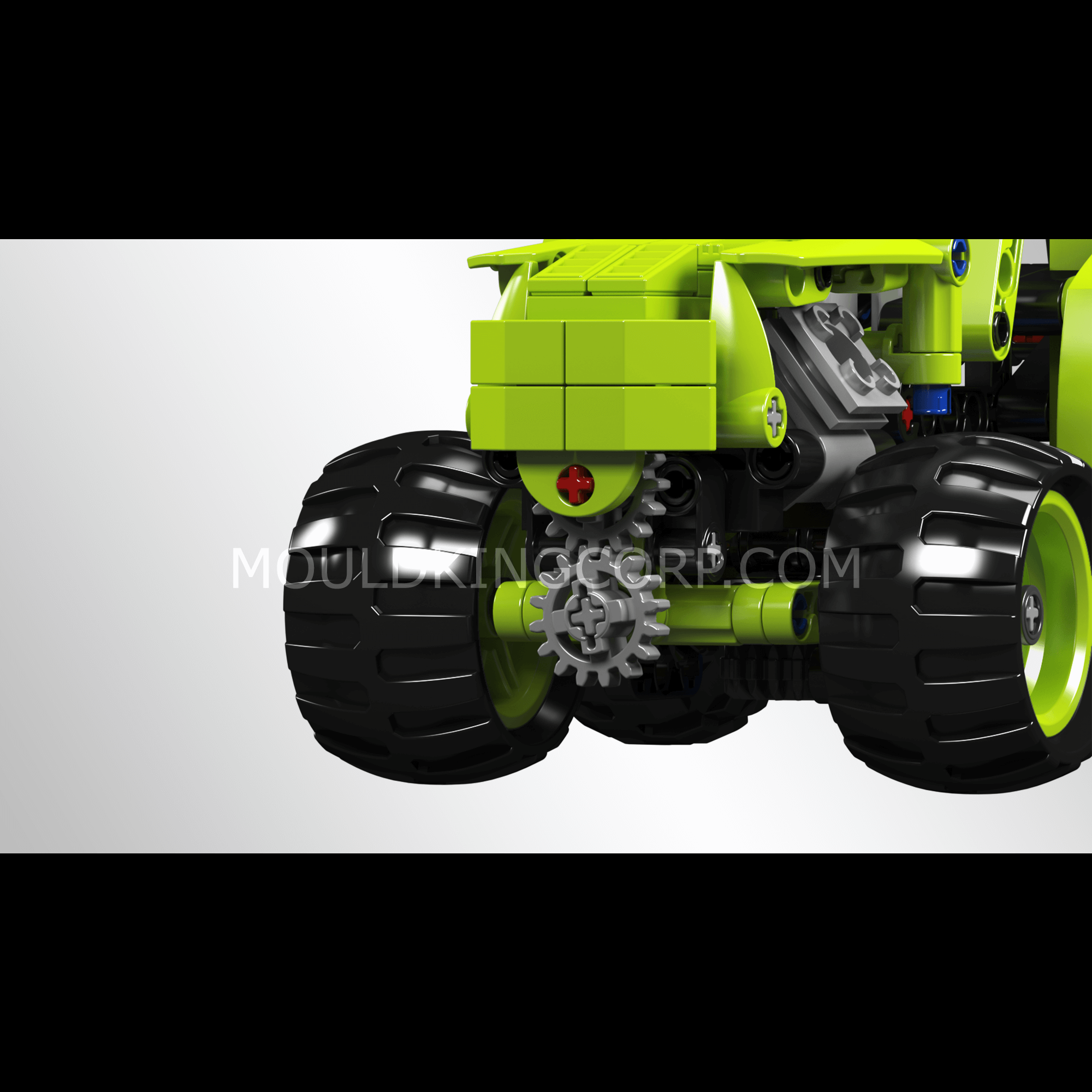 Mould King 24024 Farm Tractor Building Blocks Toy Set - 242 PCS Construction Kit for Kids, STEM Educational Toy for Boys & Girls | Perfect for Farm-Themed Play, Birthday Gifts & Creative Learning