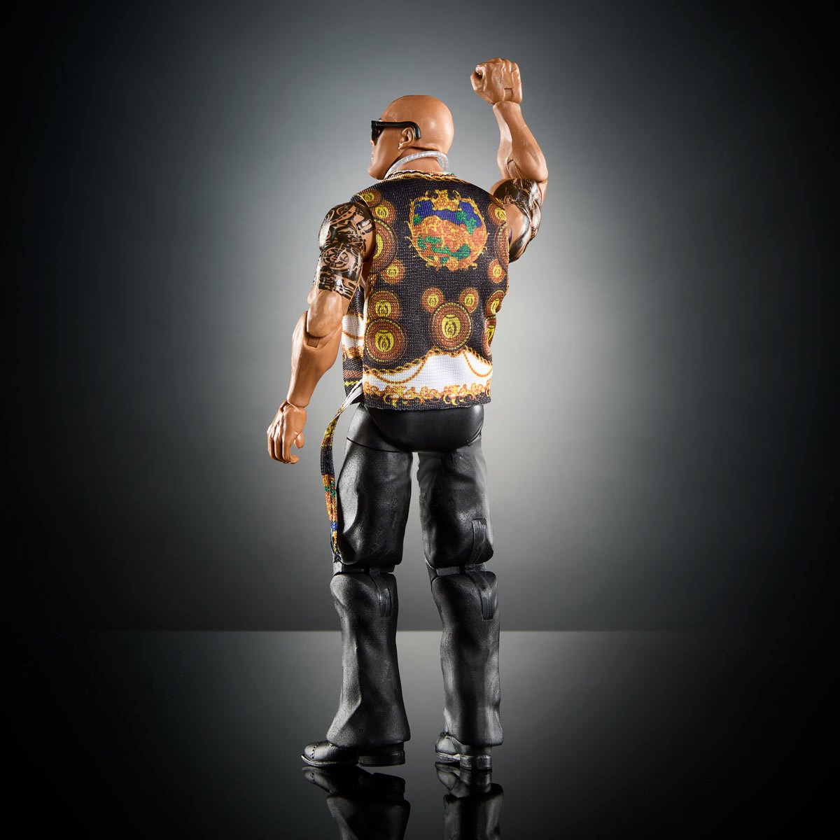 WWE Elite Collection Series 115 The Rock Action Figure - Collectible Wrestling Toy for Fans, Kids & Adults - Perfect for Display, Play & Gifts