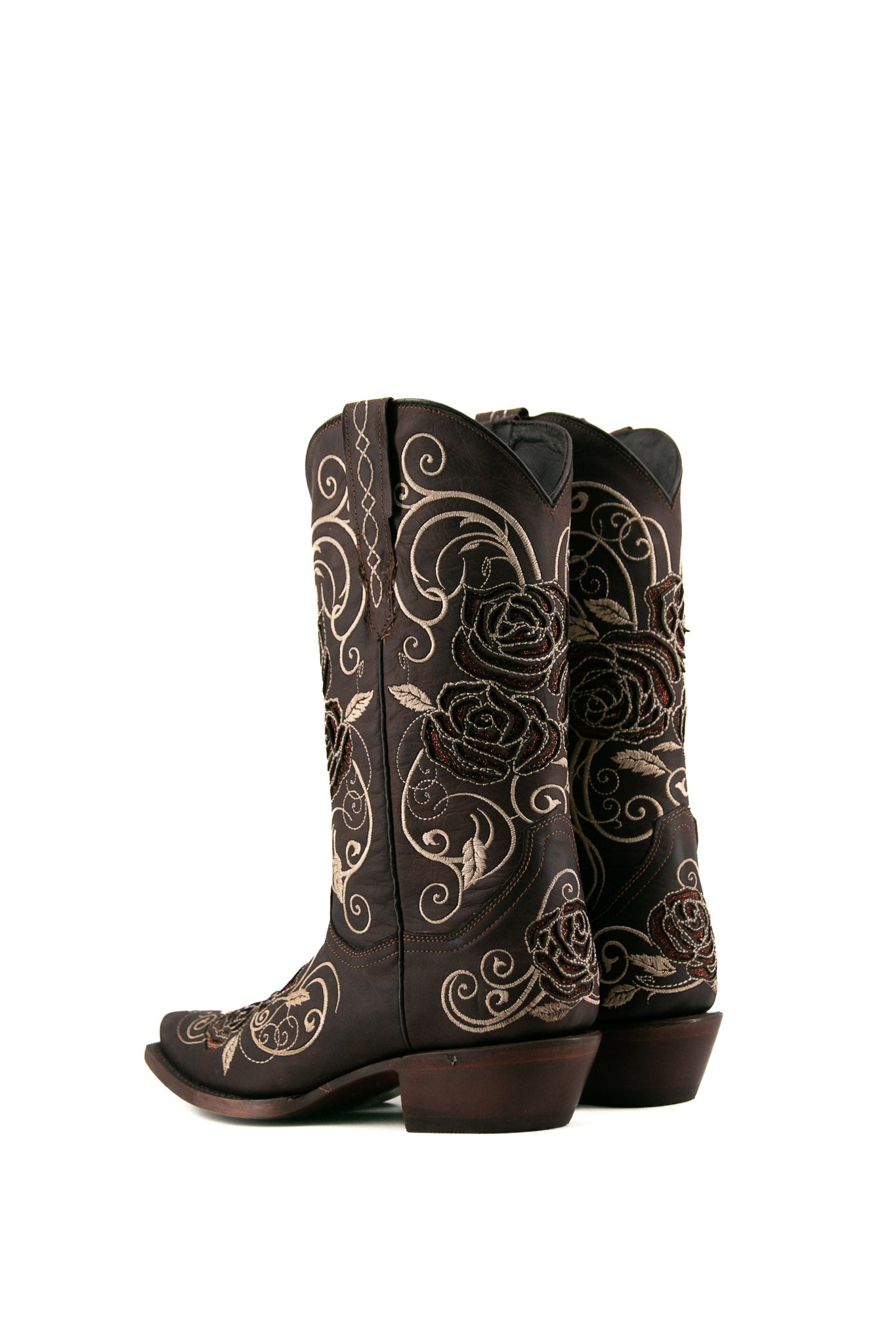 Rosal Snip Toe Cowgirl Boots for Women - Western Ankle Boots with Pointed Toe | Perfect for Country Dancing, Rodeo, and Casual Outfits