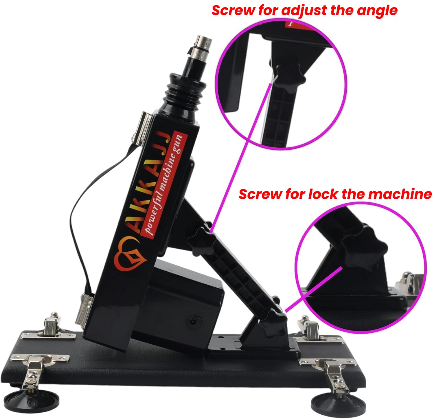 Powerful Automatic Thrusting Sex Machine for Men & Women - Multi-Angle Adjustable Hands-Free Adult Toy with Extension Rod - Perfect for Solo Play & Couples Intimacy (Bedroom Use, Discreet Packaging)