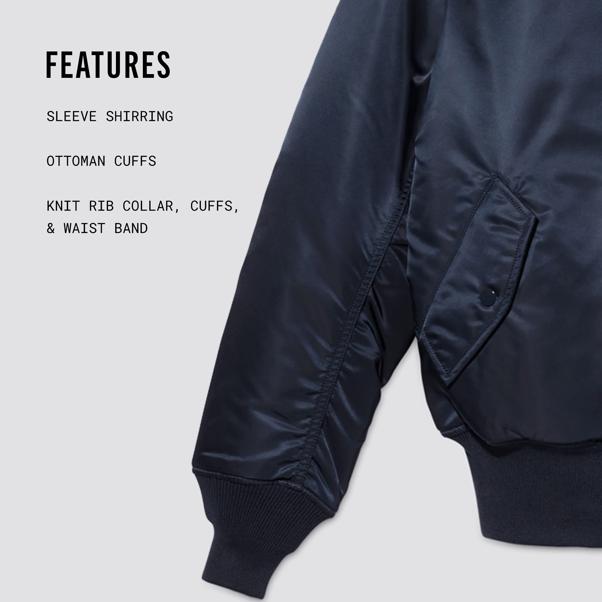 Alpha Industries MA-1 Bomber Flight Jacket - Men's Military Style Jacket for Aviation & Streetwear | Perfect for Pilots, Fashion Enthusiasts & Outdoor Activities