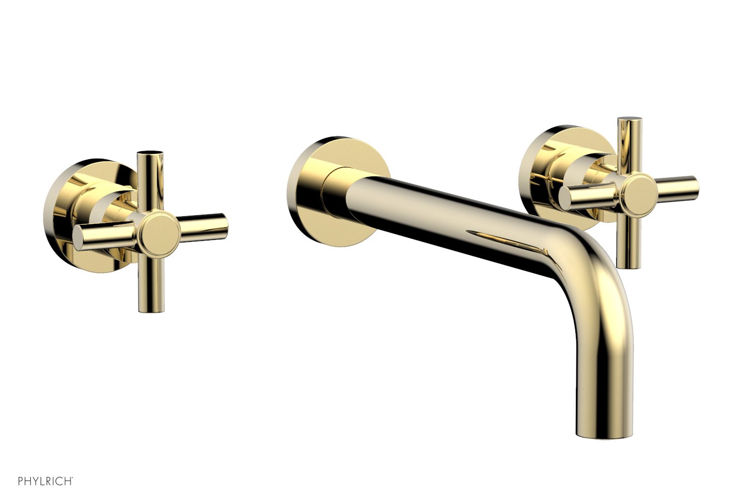 Premium Wall Lavatory Faucet Set - 10