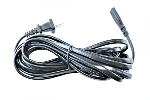 15ft AC Power Cord Replacement for Panasonic Shelf Stereo & CD Players | Universal Power Cable for Home Audio Systems | Perfect for Living Room, Bedroom & Office Music Setup