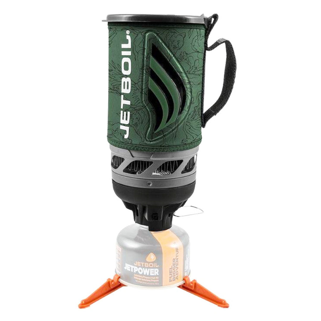 Jetboil Flash Compact Camping Stove - Portable Gas Stove for Backpacking, Hiking & Outdoor Cooking | Lightweight & Fast Boiling for Adventure Enthusiasts