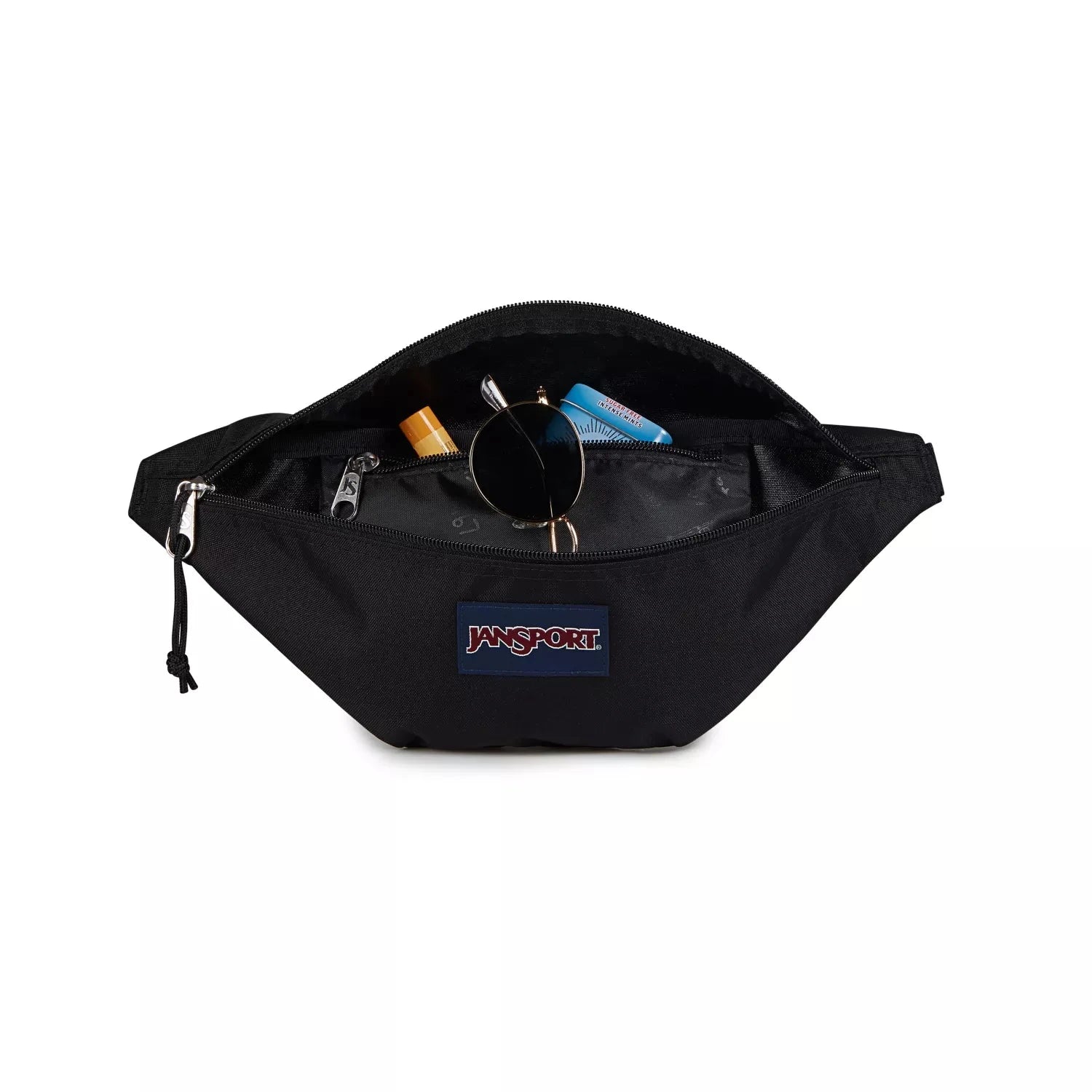 JanSport Swing Waist Pack - Lightweight & Durable Fanny Pack for Men & Women - Perfect for Hiking, Travel & Everyday Use (Black)