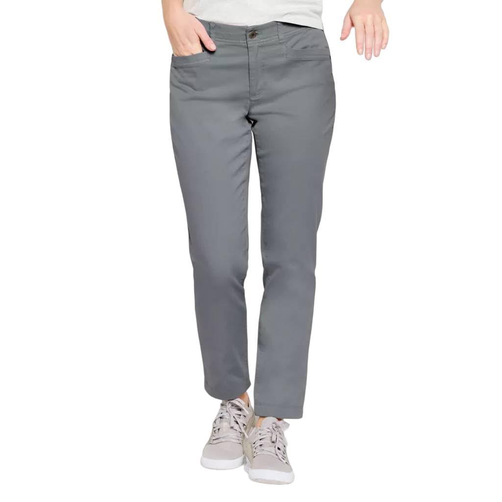 Orvis Women's Everyday Chino Pants - Natural Fit Straight-Leg Ankle-Length for Casual Wear & Office Outfits | Comfortable Stretch Fabric for Work, Travel & Daily Activities