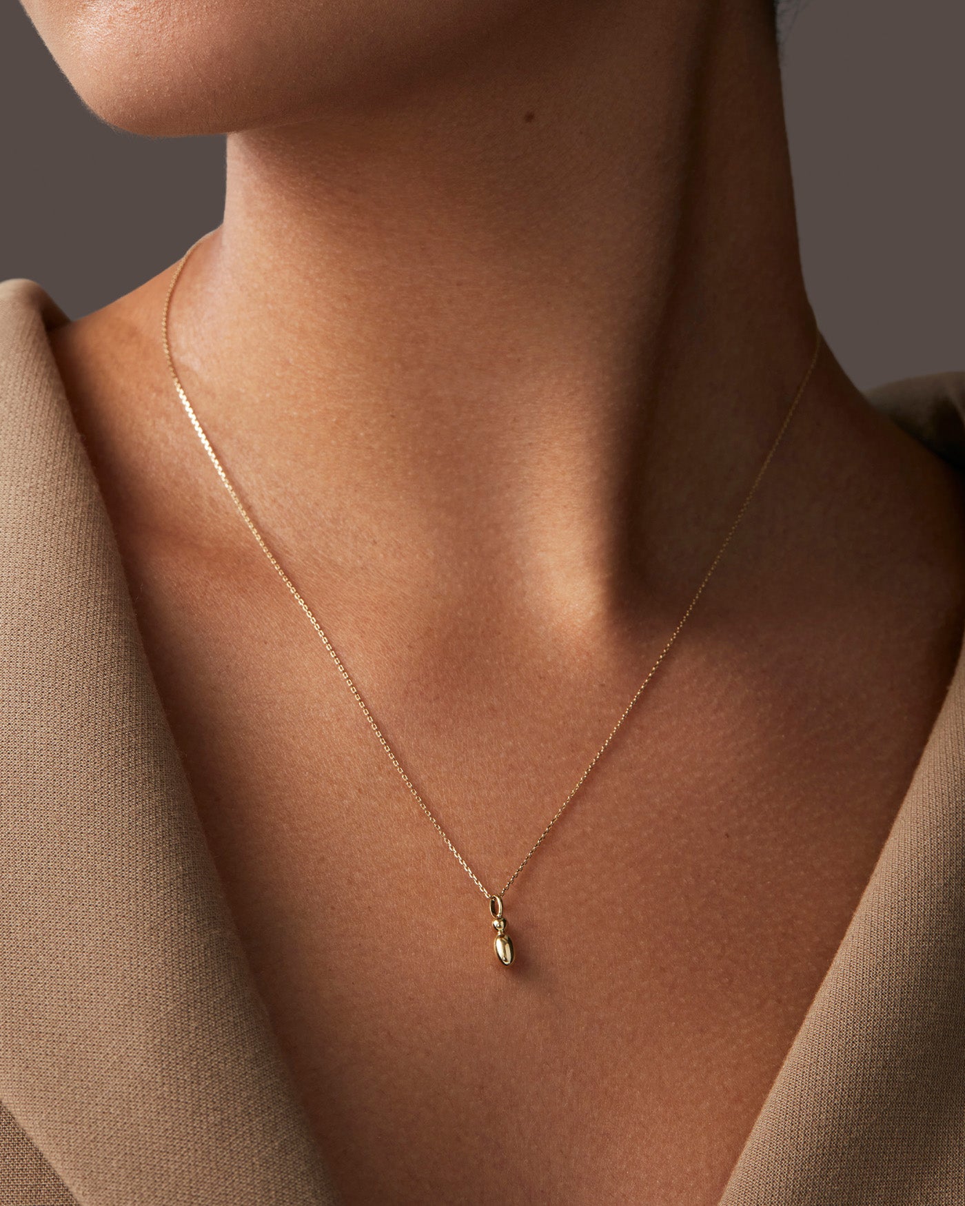 14K Gold Bubble Letter Necklace - Personalized Name Initial Pendant for Women - Perfect for Birthdays, Anniversaries & Everyday Elegance