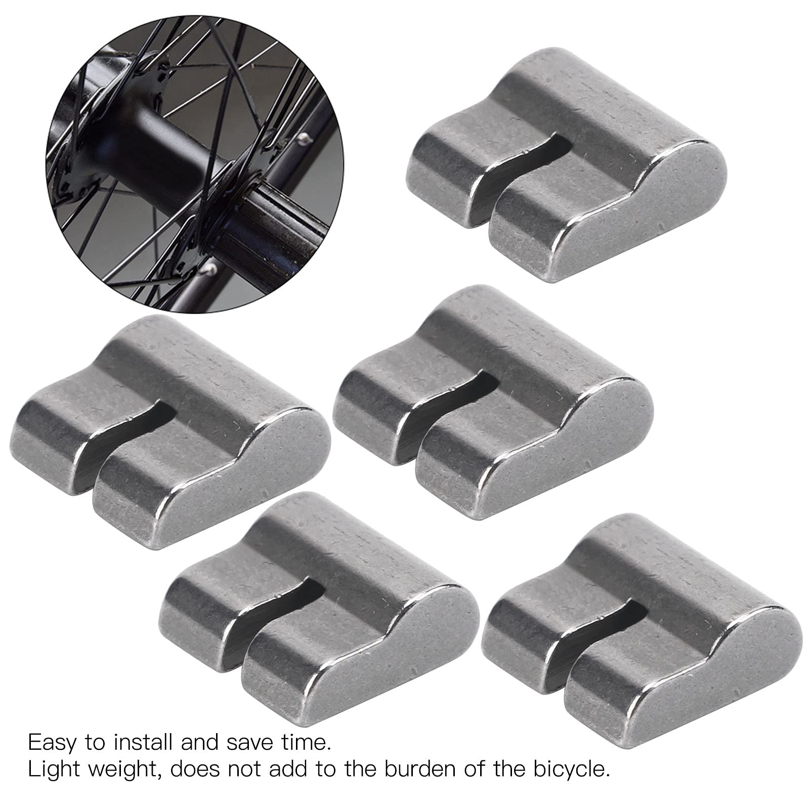 SUNGOOYUE 5Pcs Bike Pawl Service Kit - 2# Spring Pawl Sets for Bicycle Rear Hub Repair & Maintenance - Perfect for Mountain Bike, Road Bike, and BMX Hub Servicing