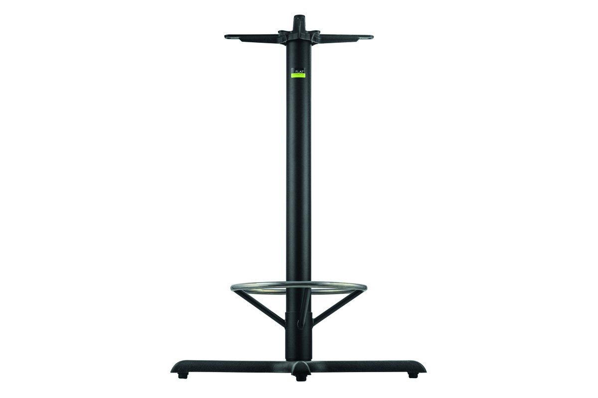 KX30 Kirribilli 76-Inch Flat Technology Dry Bar Table Base with Foot Ring - Perfect for Home Bars, Restaurants, and Commercial Use