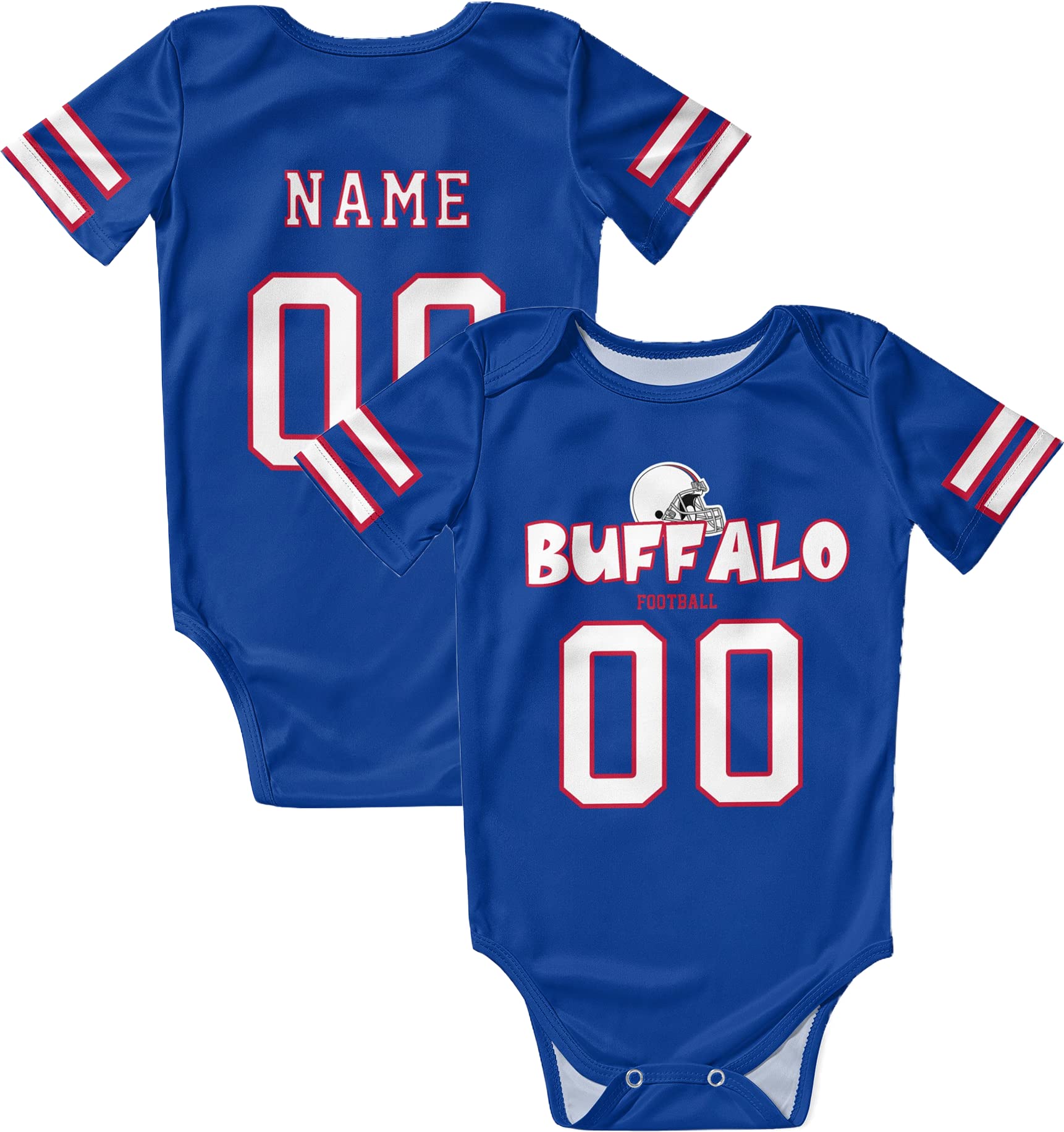 Custom Personalized Baby Onesies - Cute & Soft Baby Clothes with Name & Number Printing | Perfect Baby Shower Gift & Newborn Outfit for Special Occasions