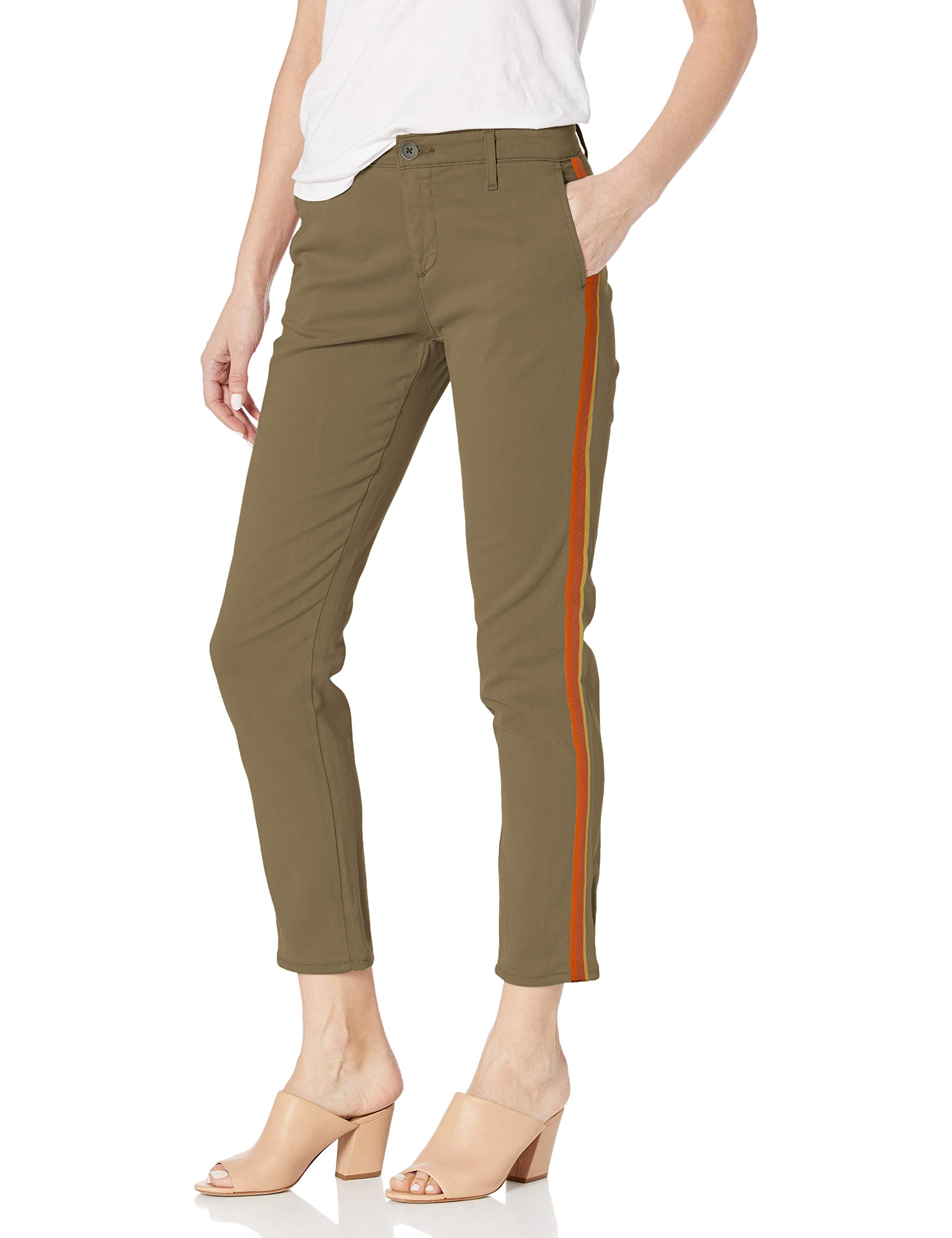 AG Adriano Goldschmied Women's Caden Pants - High Waisted Slim Fit Stretch Denim Trousers for Work, Casual & Night Out