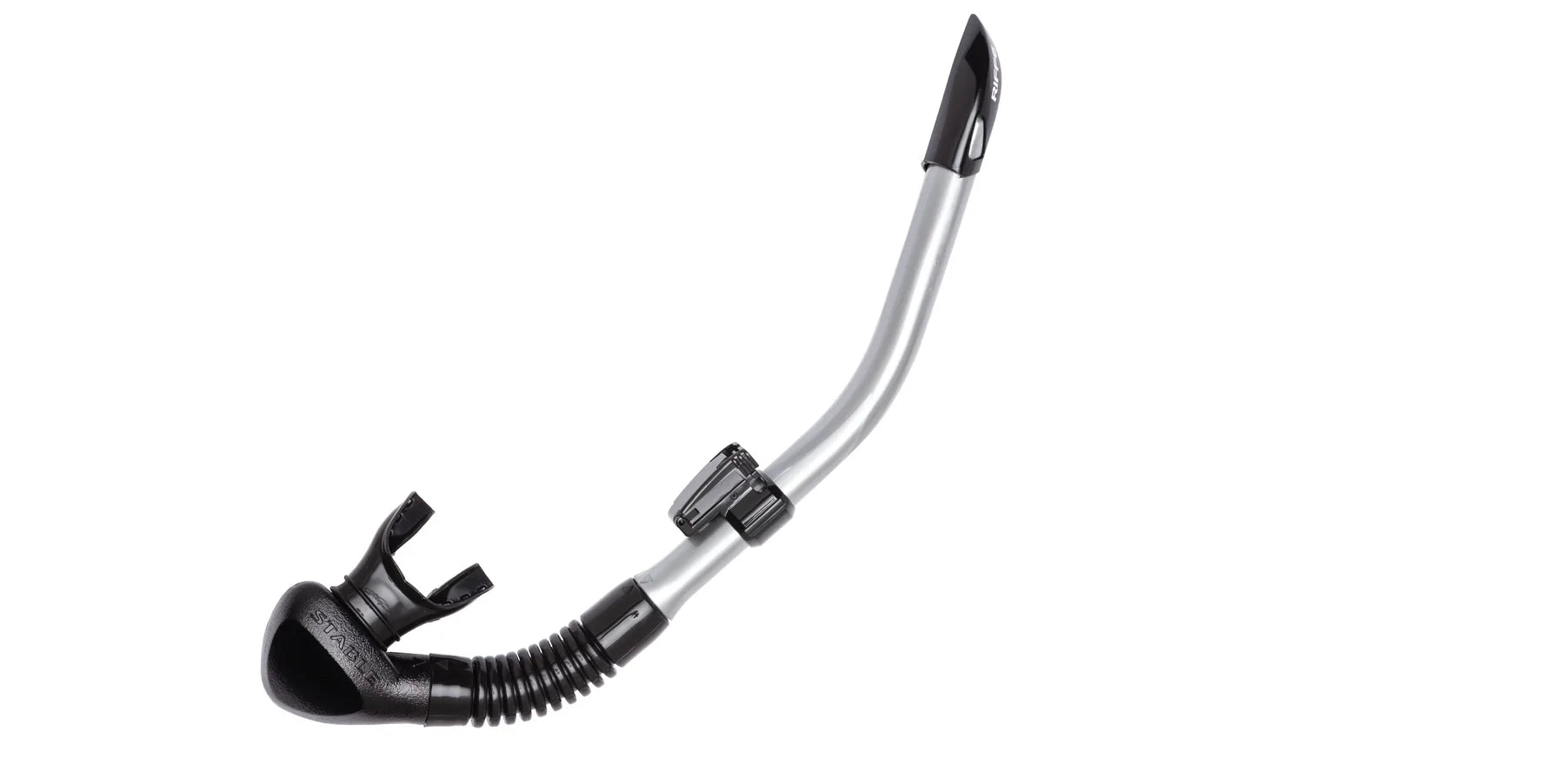Riffe Stable Snorkel - Comfortable & Durable Snorkeling Gear for Scuba Diving, Freediving & Underwater Adventures