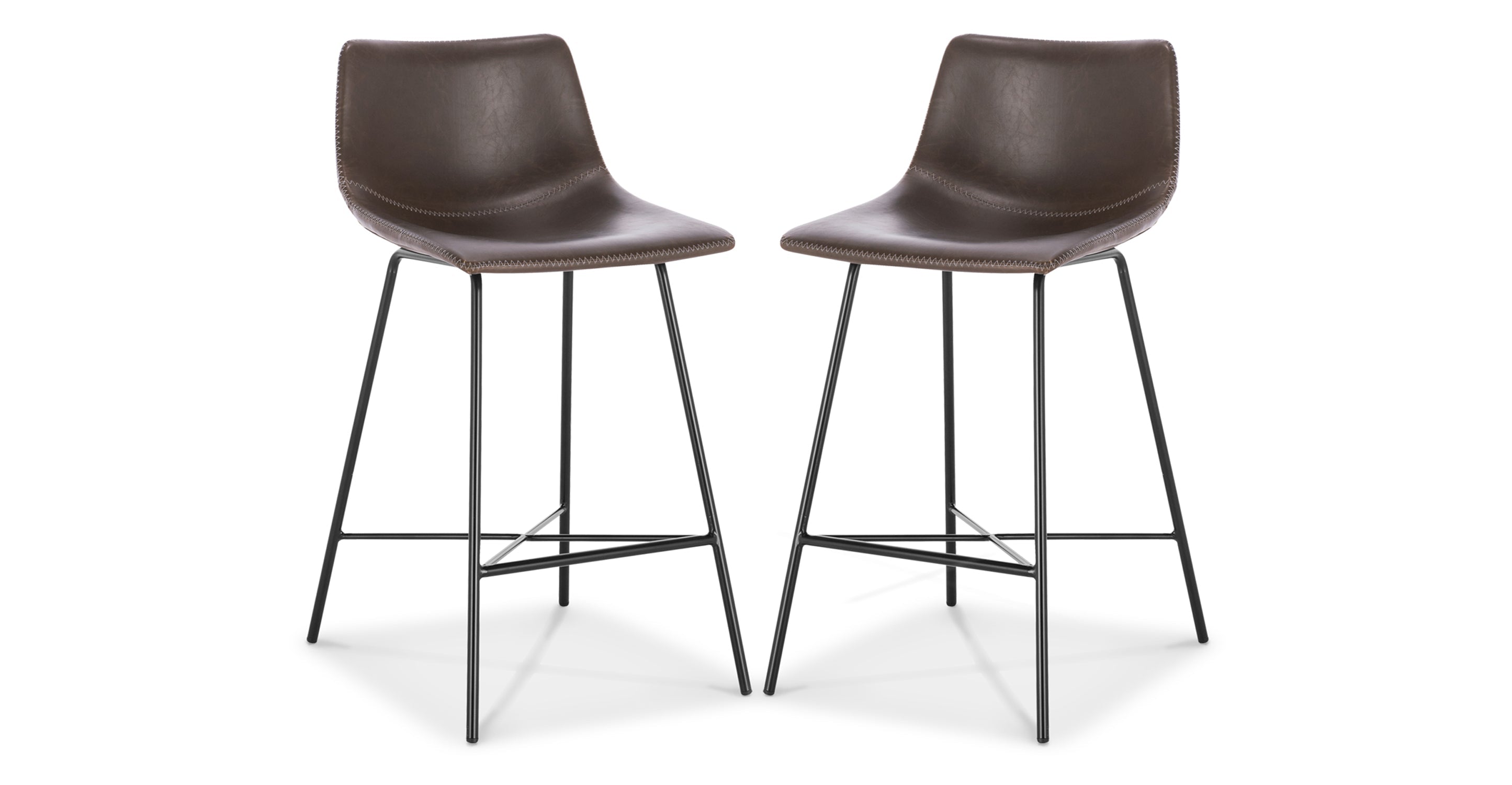 Paxton 24 Inch Counter Height Bar Stool - Adjustable Swivel Kitchen Island Stool for Dining, Breakfast Nook & Home Bar Use