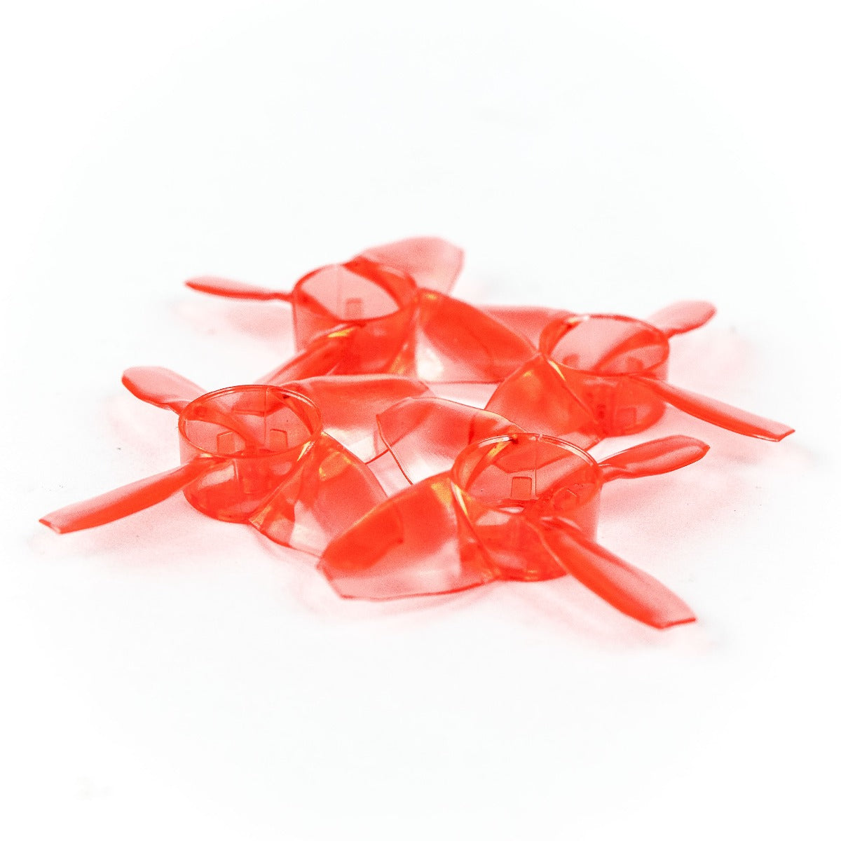 Emax Tinyhawk Turtlemode 1612 4-in-1 1.6mm Quad Blade Propellers - Red | Durable FPV Drone Replacement Parts for Racing & Freestyle Flying