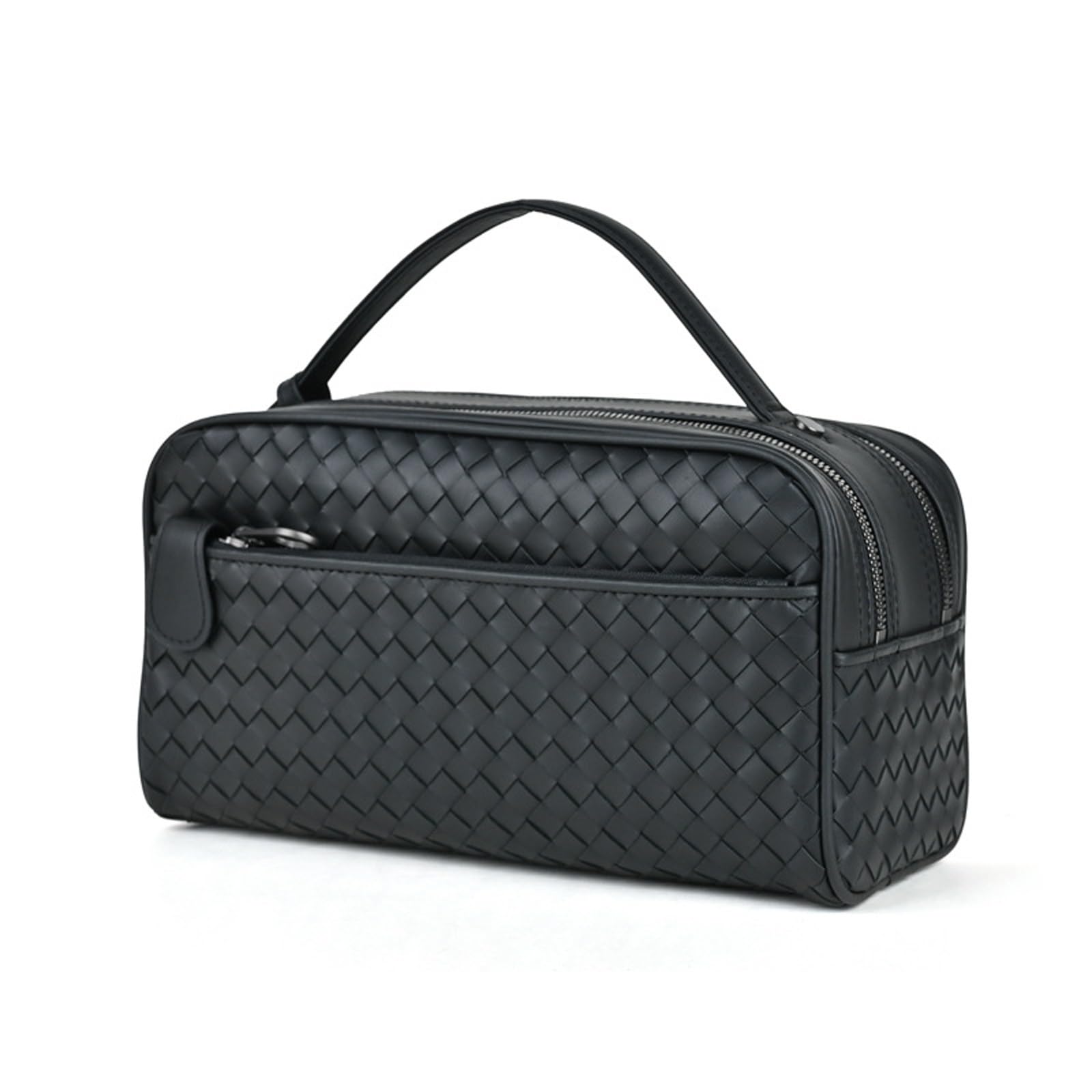 Premium Men's Leather Toiletry Bag - Waterproof Travel Dopp Kit & Shaving Organizer | Women's Cosmetic Travel Bag | Ideal for Business Trips, Vacation & Gym Essentials