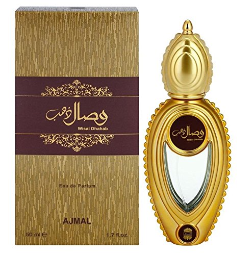 Ajmal Wisal Dhahab 50ml Eau De Parfum for Men - Premium Long Lasting Fragrance for Date Night & Special Occasions