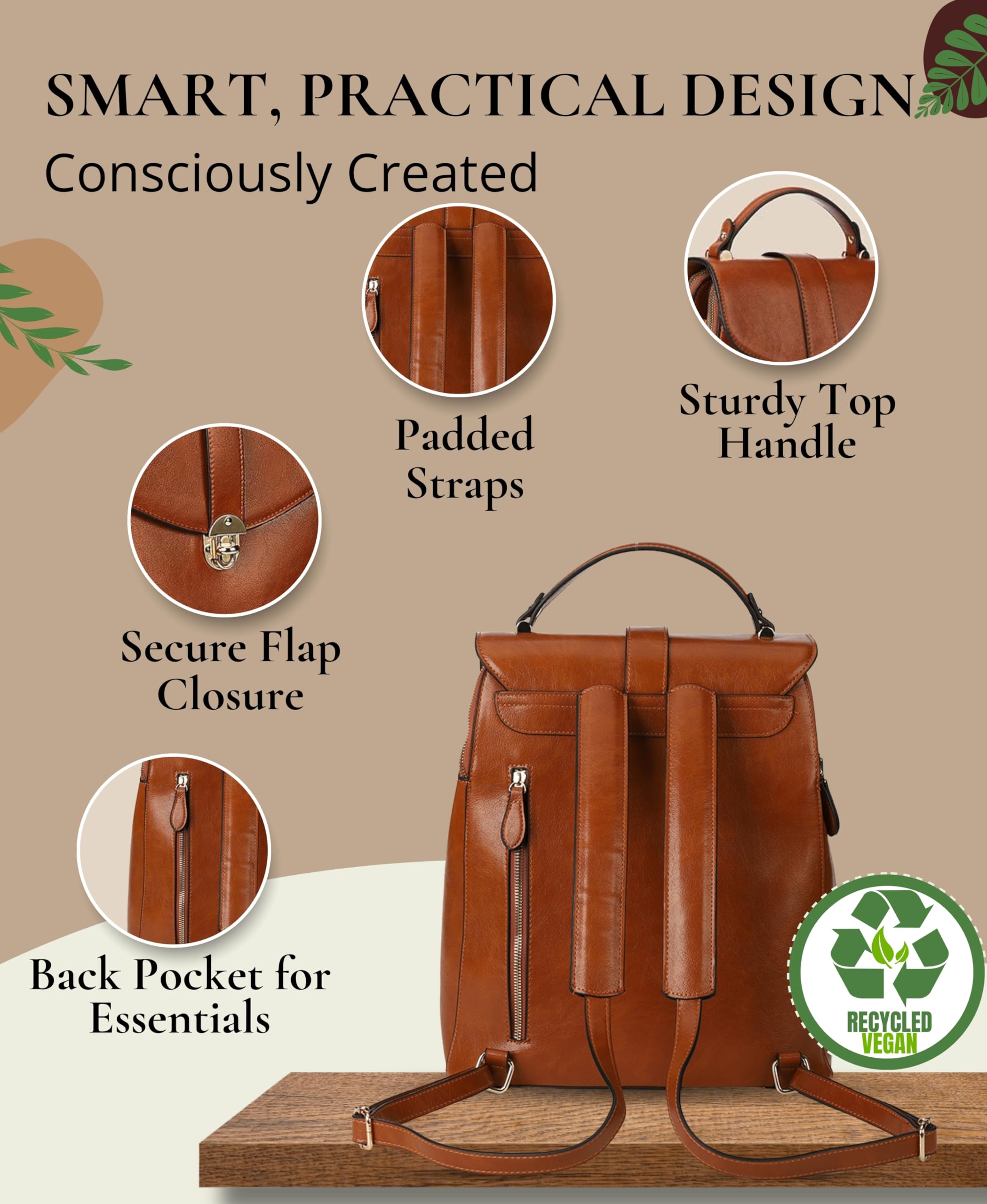 Layla Women's Laptop Backpack - 13
