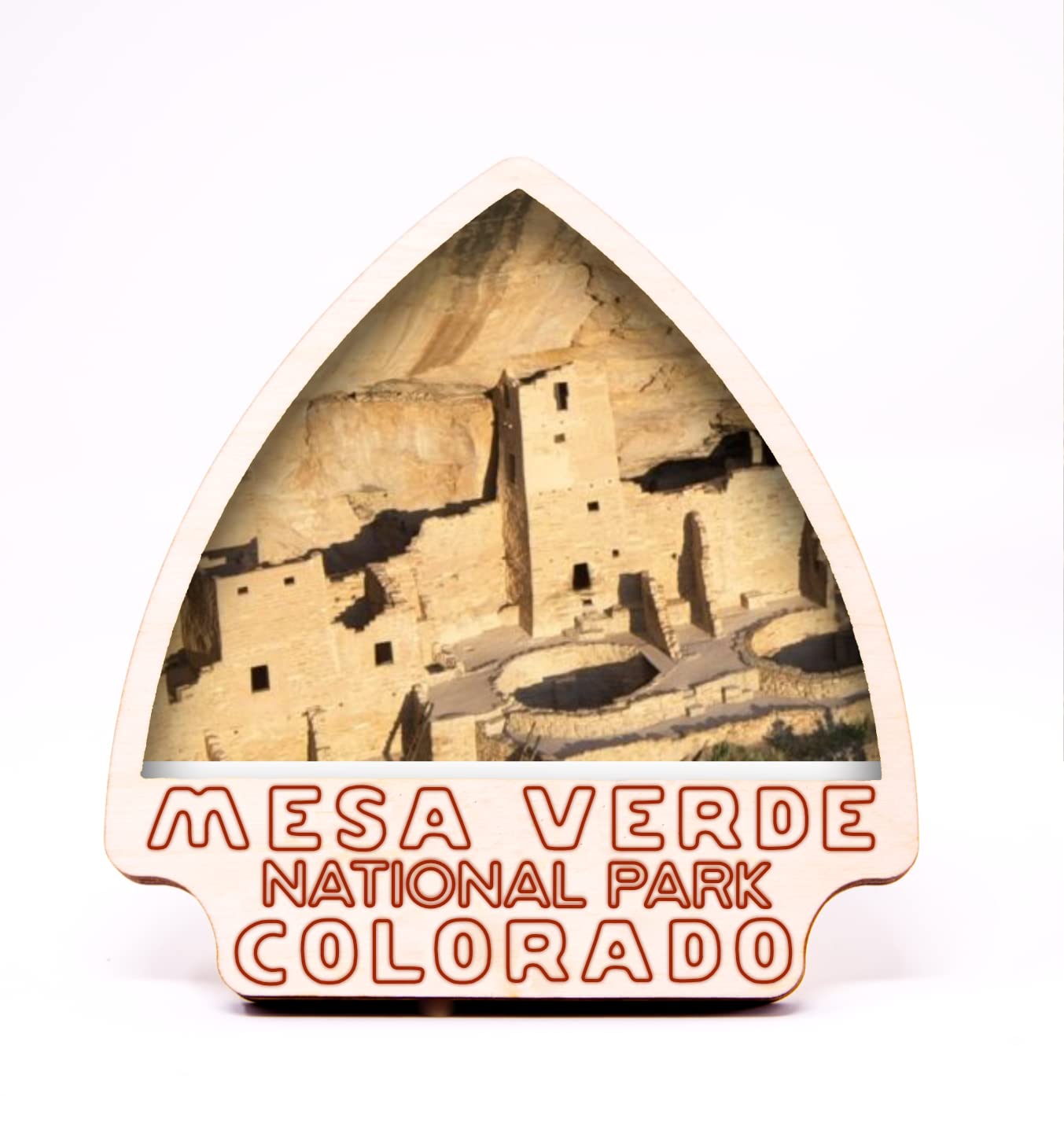 Premium Mesa Verde National Park Photo Frame - Wooden Picture Frame for Wall Display, Perfect for National Park Souvenirs & Travel Memories | Home Decor, Office Gift, Travel Keepsake