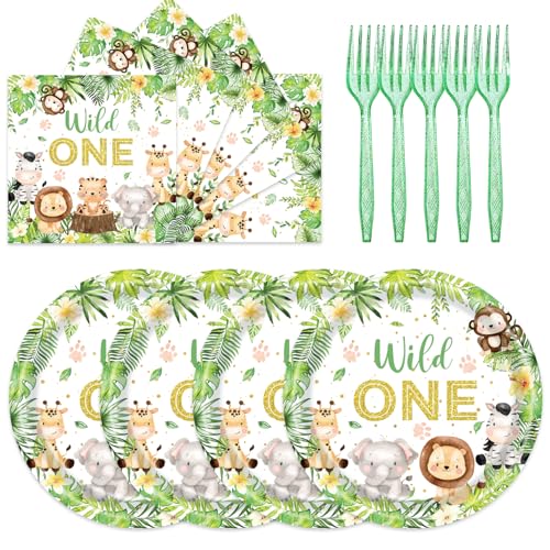 Green and White