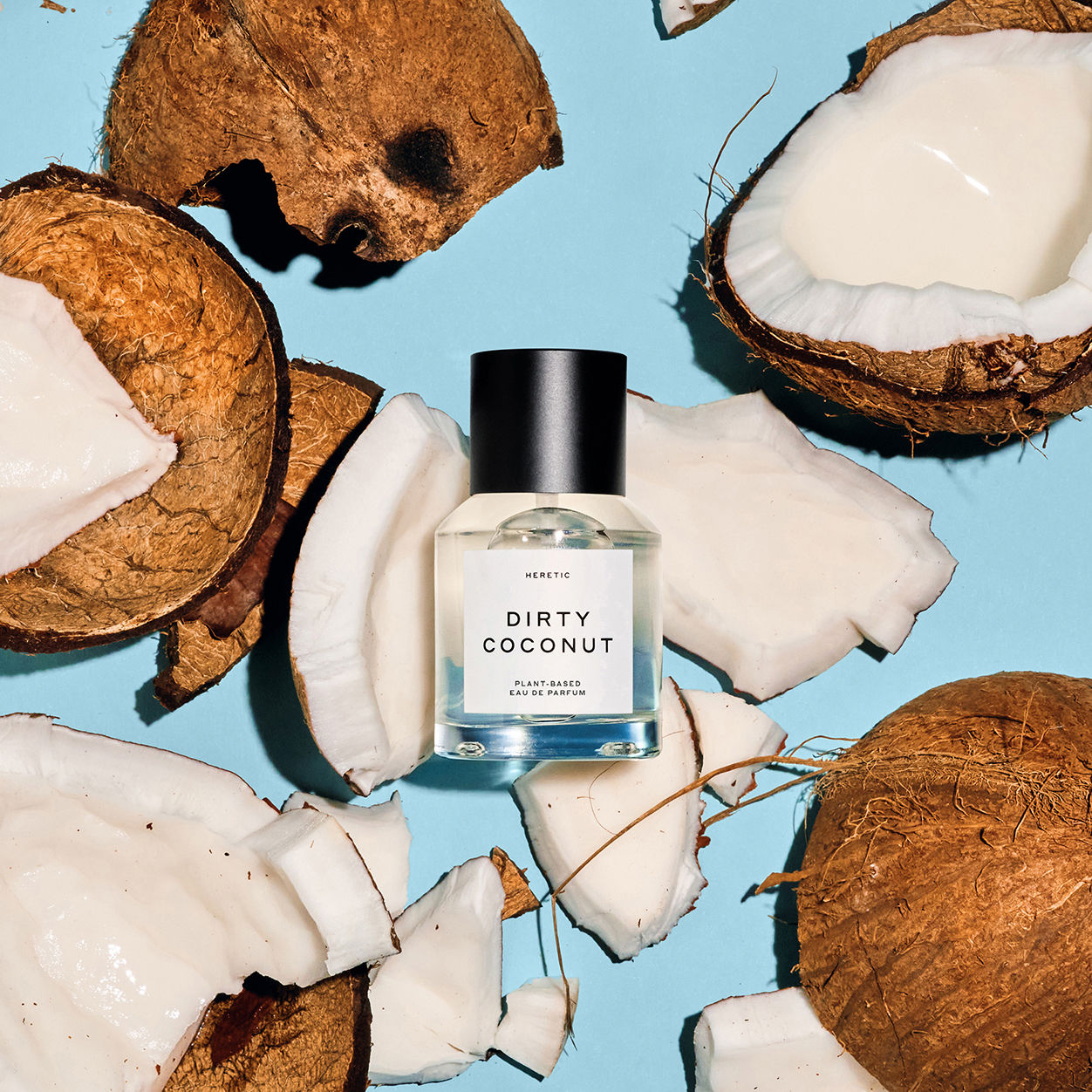 Heretic Dirty Coconut Perfume Oil - Exotic Tropical Scent for Women & Men - Long Lasting Fragrance for Date Night, Beach Vacation & Summer Evenings