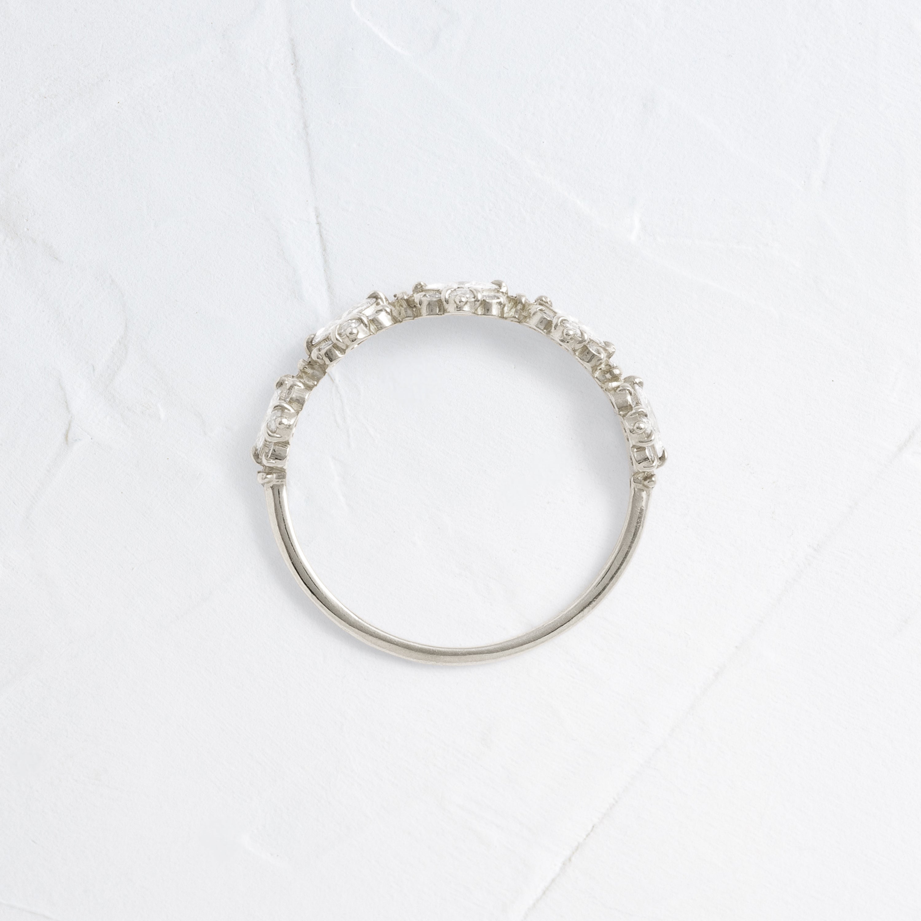 Elegant Chantilly Ring - Vintage Inspired Silver or Gold Plated Women's Jewelry for Weddings, Anniversaries & Special Occasions