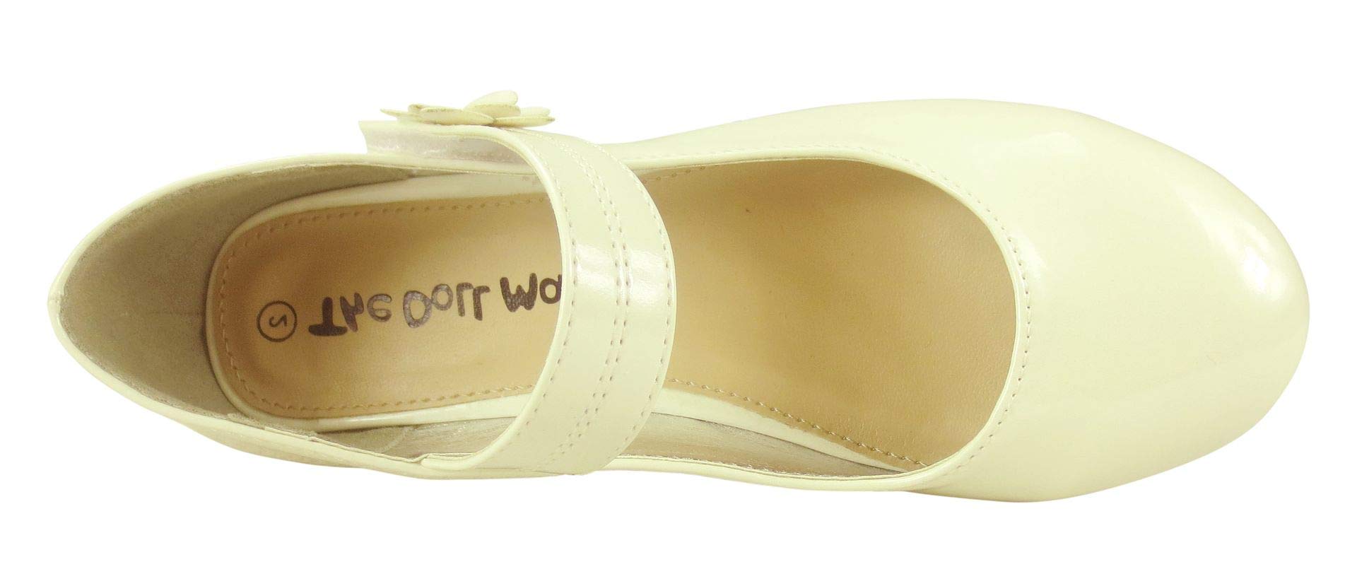 Glitter Dress Shoes for Girls - Toddler to Big Kid Sizes | Sparkly Pumps for Parties, Weddings & Special Occasions