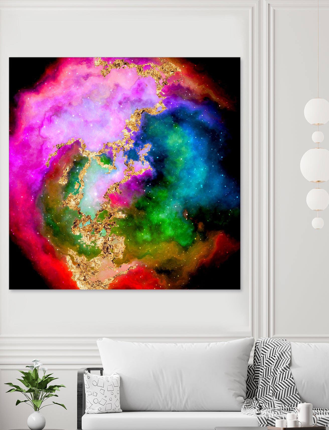 100 Nebulas in Space 006 - Stunning Galaxy Wall Art for Home & Office Decor | Perfect Gift for Astronomy Lovers & Space Enthusiasts