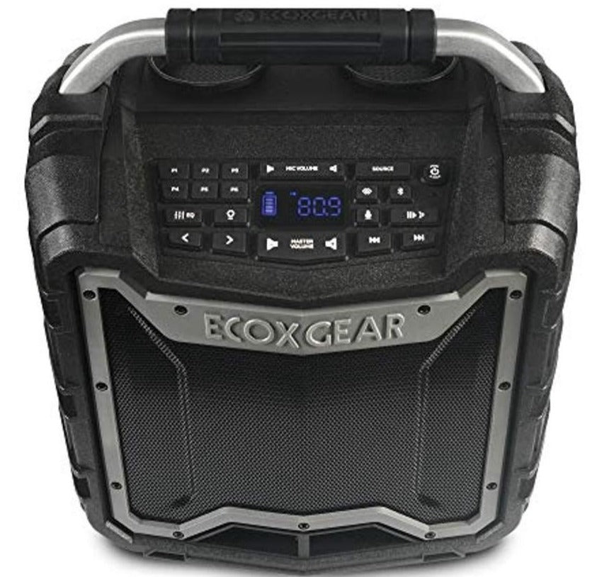 Ecoxgear Waterproof Floating Portable Bluetooth Wireless Speaker - Outdoor Pool, Beach, Shower & Boat Use - IPX7 Rated for Ultimate Durability
