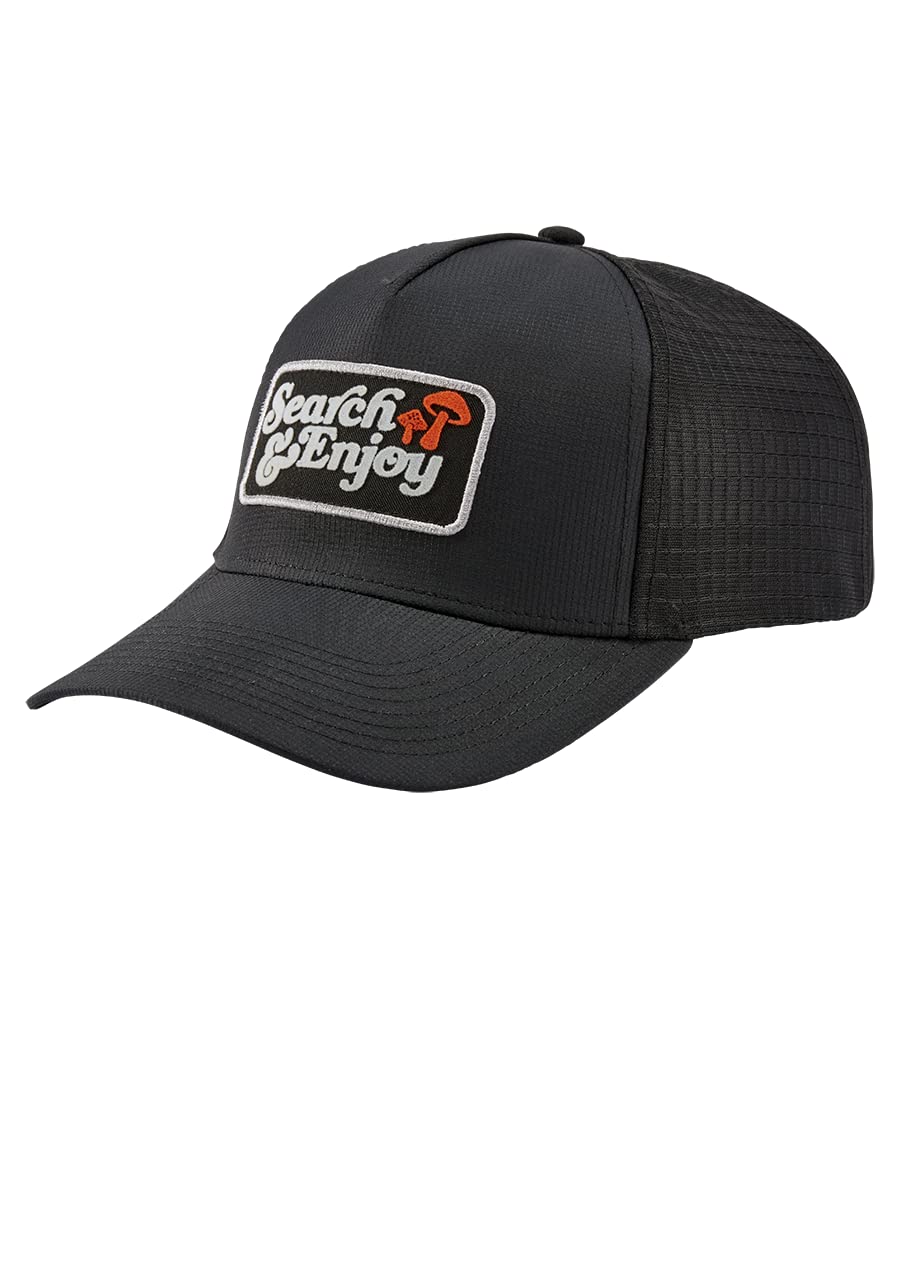 NIXON Searchin Trucker Hat for Men & Women - Adjustable Snapback Baseball Cap for Outdoor Activities, Hiking, and Casual Wear