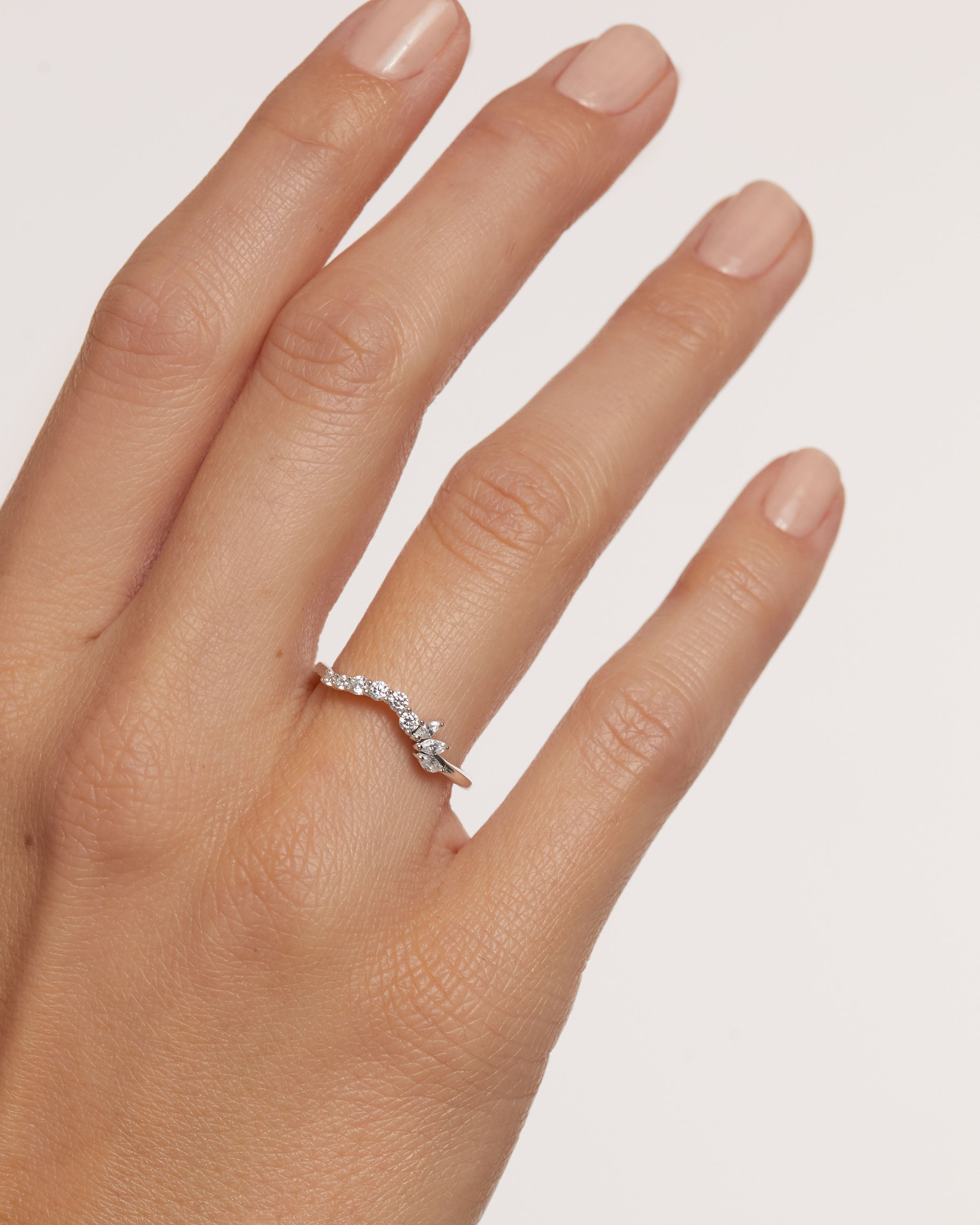 Elegant Silver Dance Ring for Women - Perfect for Ballet, Ballroom & Latin Dance - Durable & Comfortable Jewelry for Performances & Everyday Wear