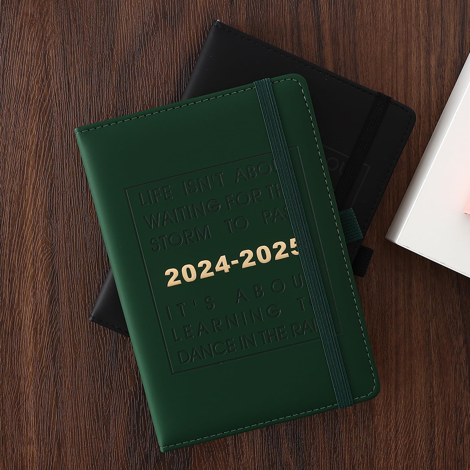 Holderzwu 2024-2025 Academic Planner - Daily Diary & Productivity Journal with Gratitude Prompts (July 2024-June 2025) | Perfect for Students, Professionals & Goal Tracking | Day-to-Page Design for Effective Time Management