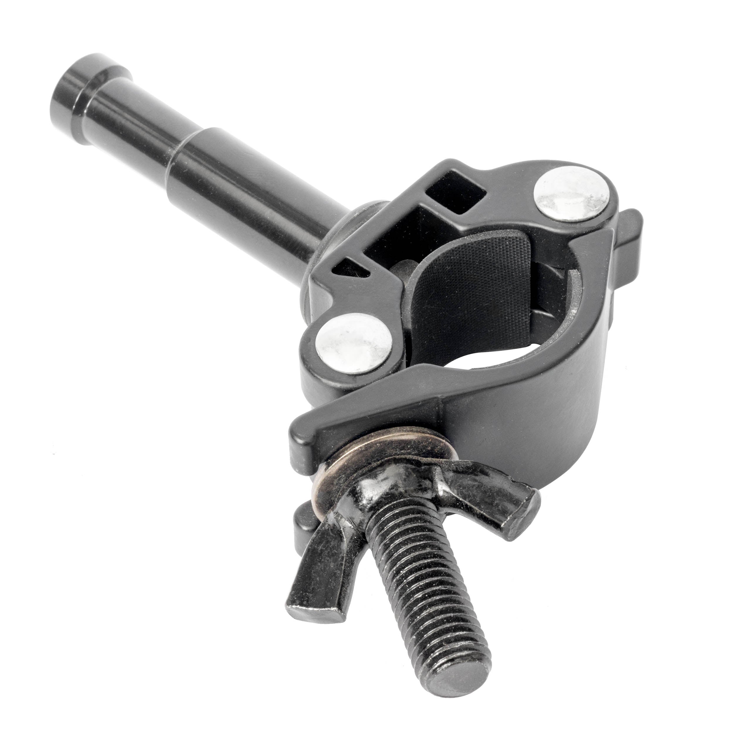 30mm & 35mm Double Half Coupler Clamp for Photography Lighting - Studio Equipment for DSLR Camera, Video Production, and Film Set Accessories - Perfect for Light Stands, Boom Arms, and Studio Mounting