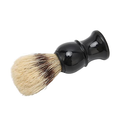 Premium Wooden Handle Shaving Brush for Beard & Hair - Soft, Comfortable & Lightweight with Excellent Water Absorption - Ideal for Salon, Home & Travel Grooming