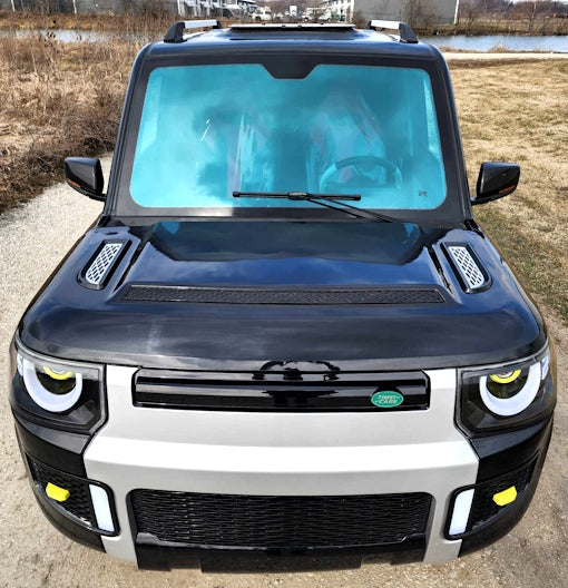 GSI Coco Trooper 60V Electric Golf Cart LSV - 4 Door Electric Vehicle with Rear Trunk Hatch | Perfect for Golf Courses, Resorts & Neighborhood Commuting