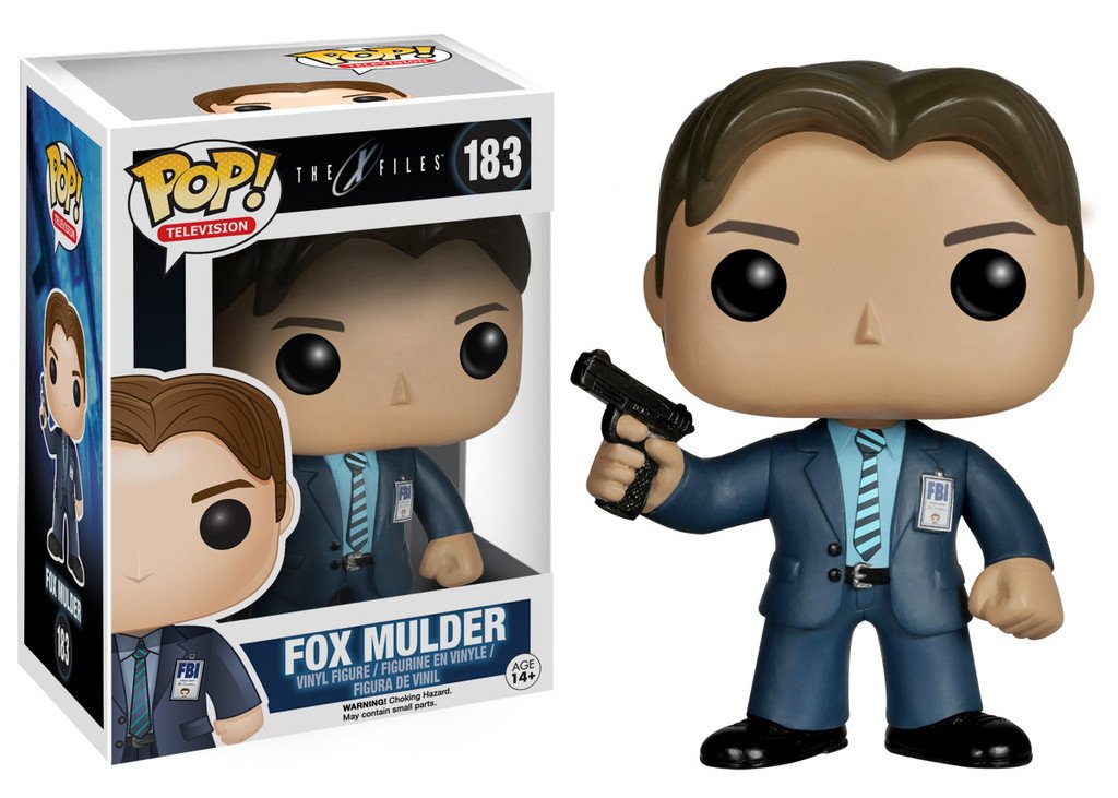 Funko POP TV: X-Files - Fox Mulder Collectible Vinyl Figure - Perfect for Fans, Display & Gift Giving - Office Desk Decor, Pop Culture Collection, Sci-Fi Memorabilia