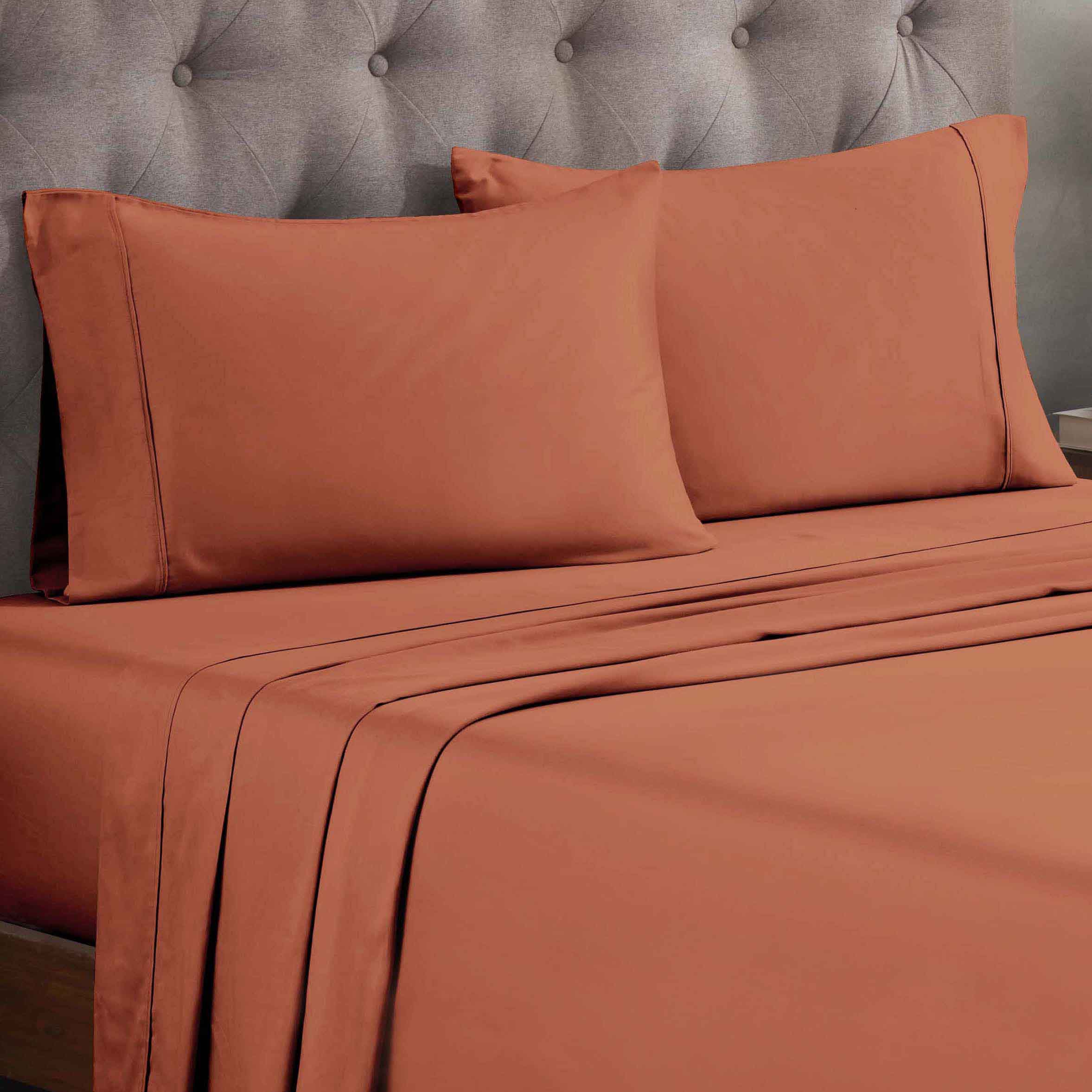 Premium 300 Thread Count Egyptian Cotton Bed Sheet Set - Soft, Breathable & Durable for Ultimate Comfort - Perfect for Luxury Bedrooms & Hotels