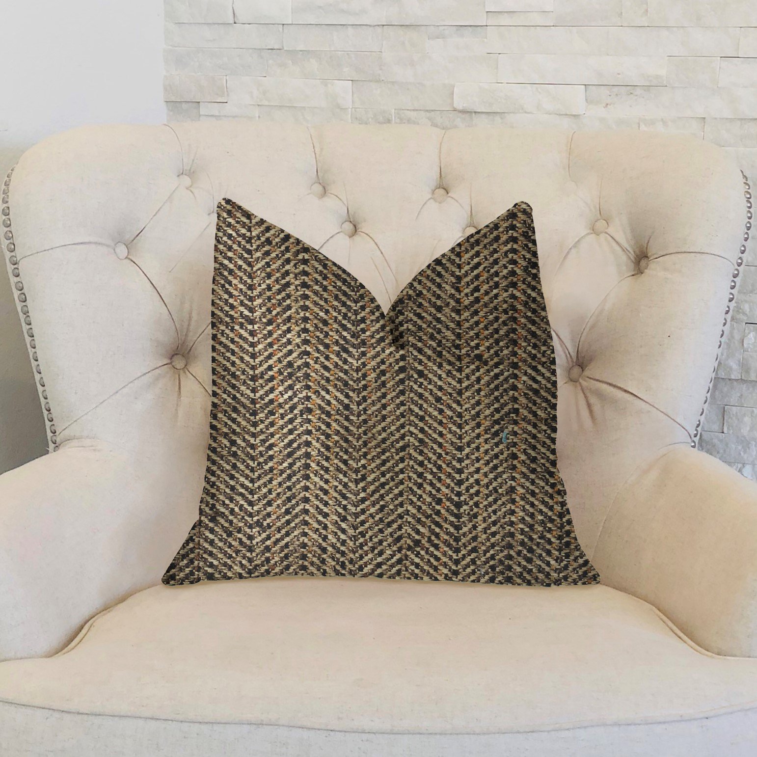 Plutus Honeybee Luxury Throw Pillow 20x26 Inches - Soft Decorative Cushion for Sofa, Bed, Living Room - Home Decor Accent Pillow for Comfort & Style