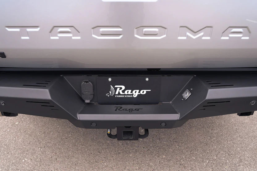 Rago Fabrication Heavy-Duty Rear Bumper for 2024-2025 Toyota Tacoma | Off-Road Protection & Towing | Perfect for Overlanding & Truck Modifications