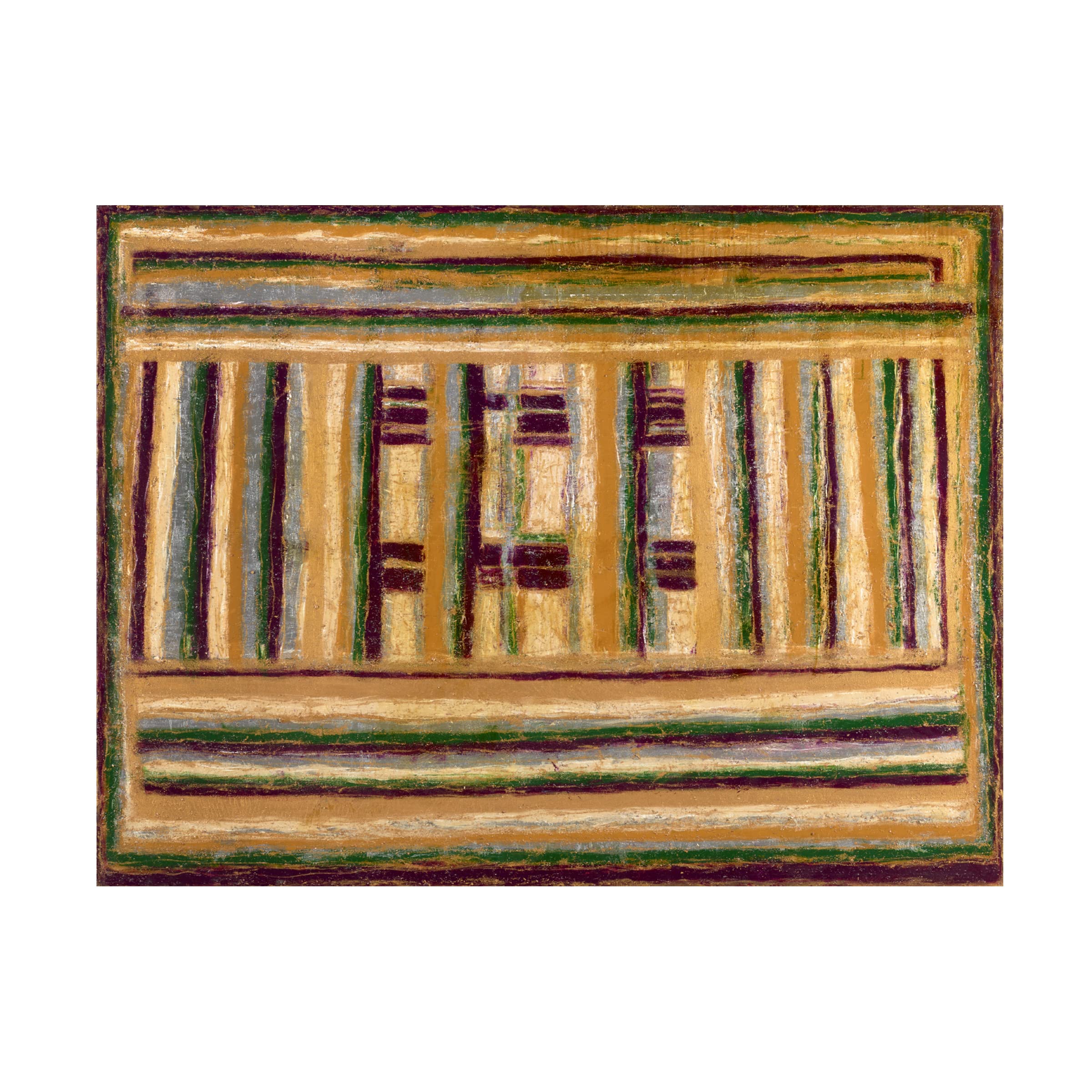 Trademark Fine Art 'Tiberius' Canvas Wall Art by Sona - Premium Hand-Painted Home Decor for Living Room, Bedroom & Office