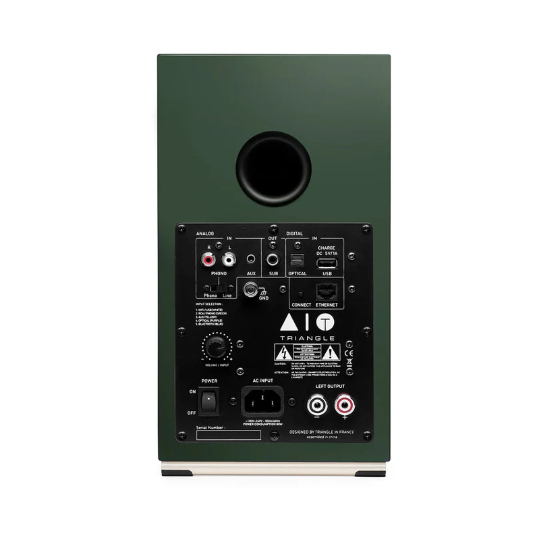 Triangle AIO Twin Powered Bookshelf Speakers Pair - High-Quality Open Box Clearance | Perfect for Home Theater, Gaming & Music Listening