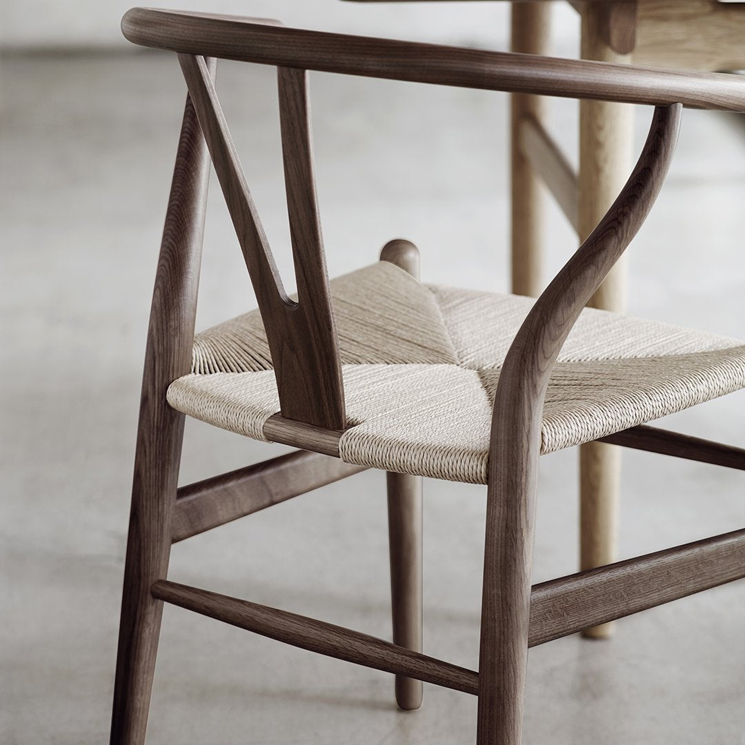 CH24 Wishbone Chair - Modern Wooden Dining Chair for Home & Office - Perfect for Dining Rooms, Kitchens, and Workspaces